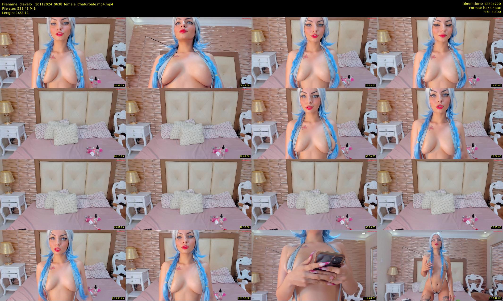 diavalo_ — 83 minute Chaturbate female cam show recording, 720p, Nov 10, 2024
