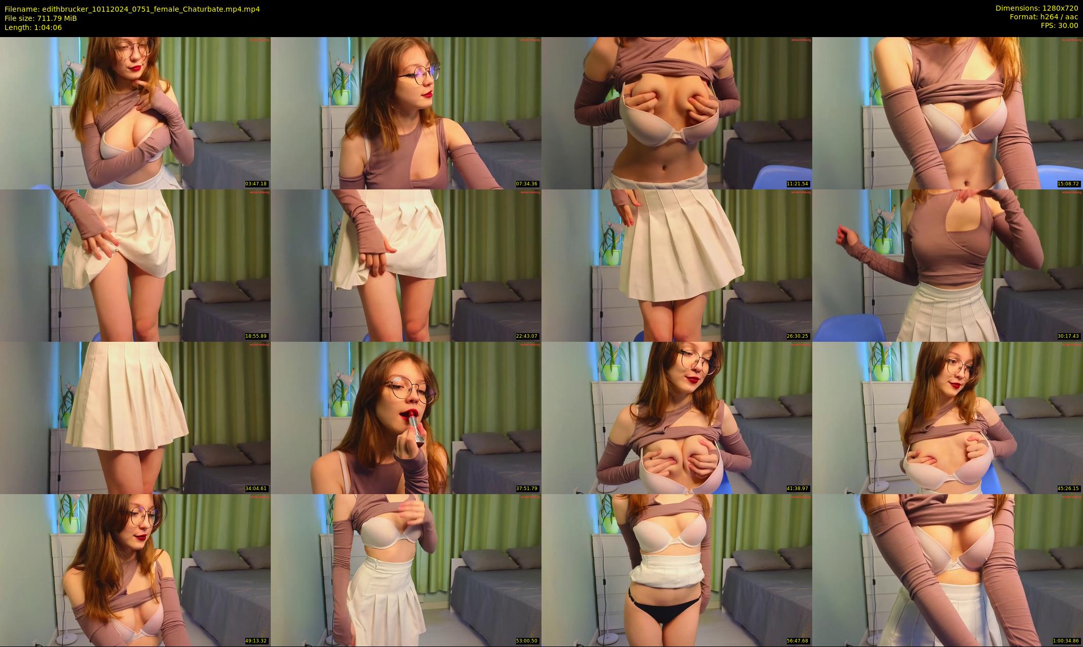 edithbrucker — 65 minute Chaturbate female cam show recording, 720p, Nov 10, 2024