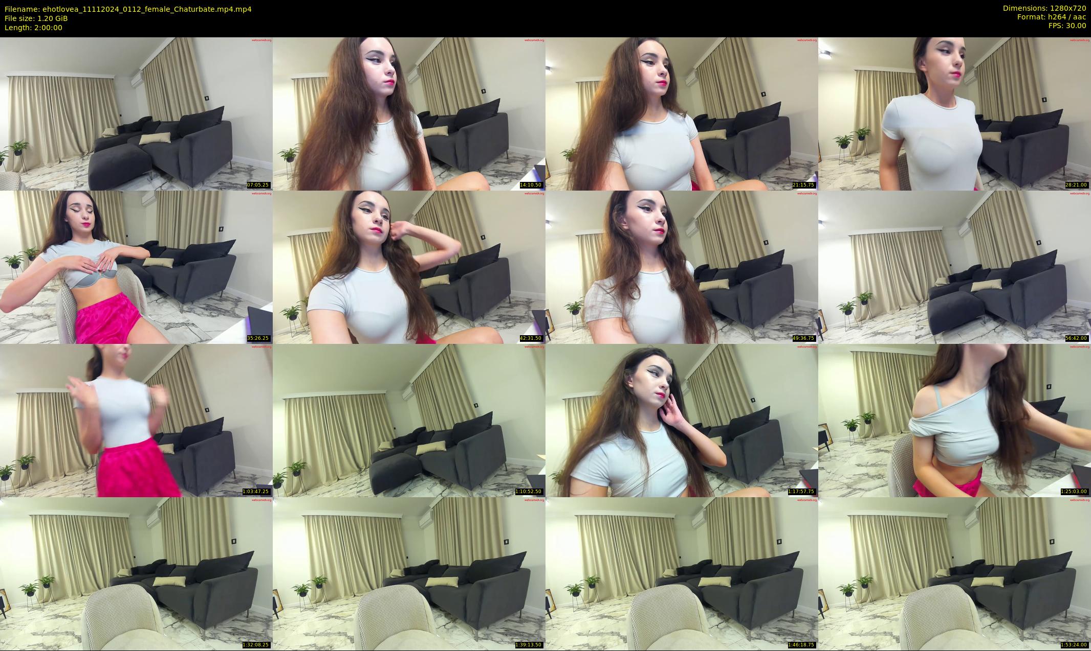 ehotlovea — 120 minute Chaturbate female cam show recording, 720p, Nov 11, 2024