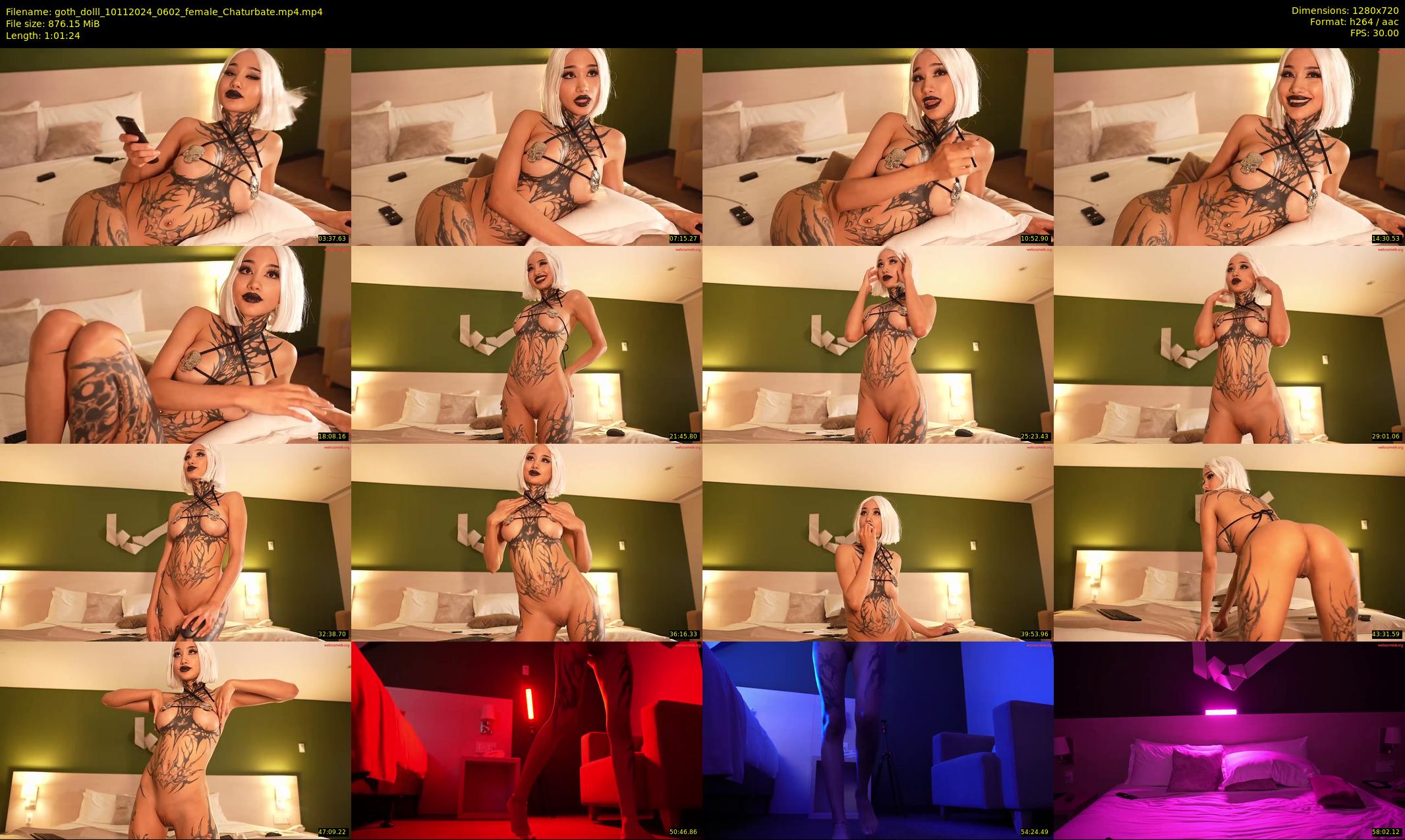 goth_dolll — 62 minute Chaturbate female cam show recording, 720p, Nov 10, 2024