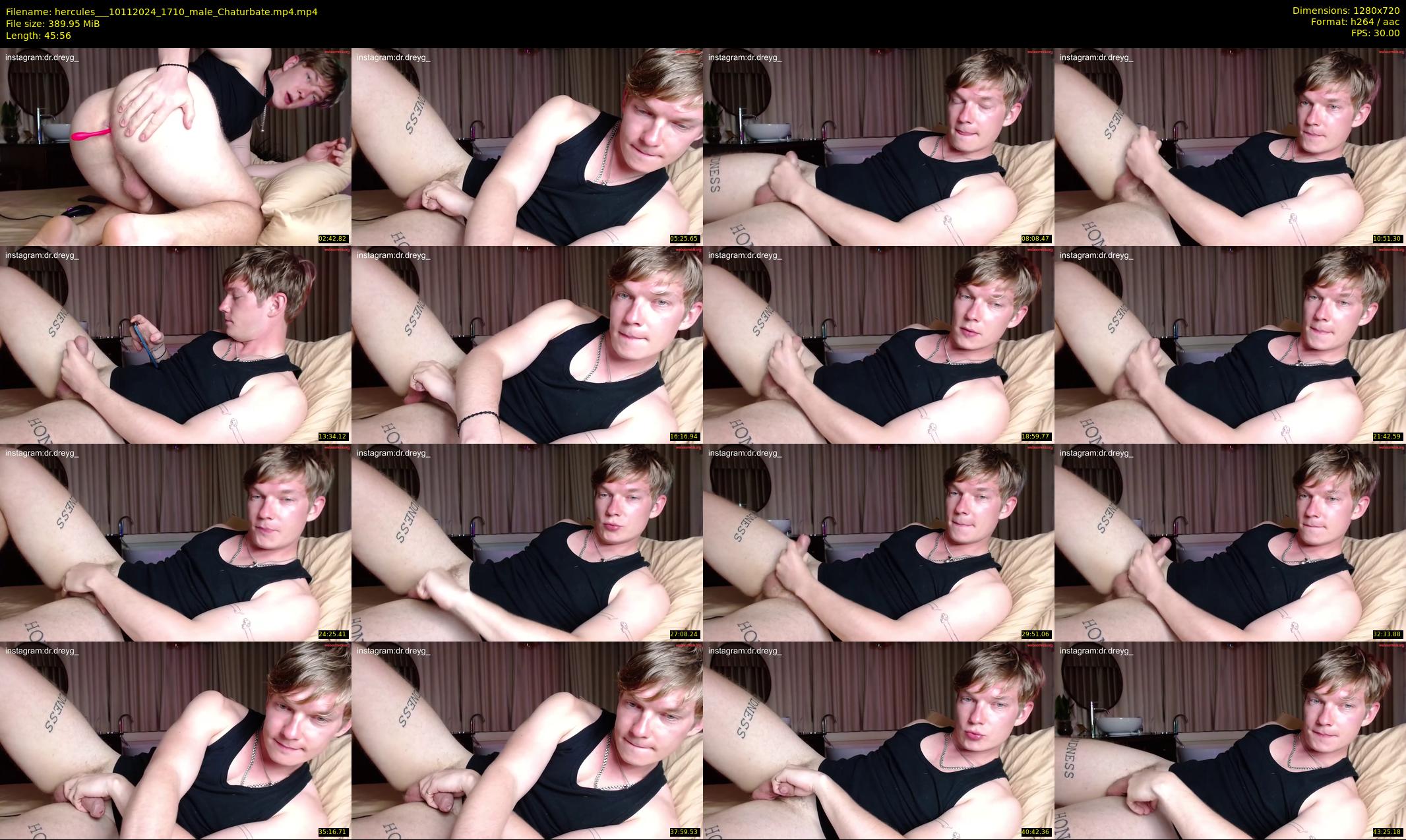 hercules__ — 46 minute Chaturbate male cam show recording, 720p, Nov 10, 2024