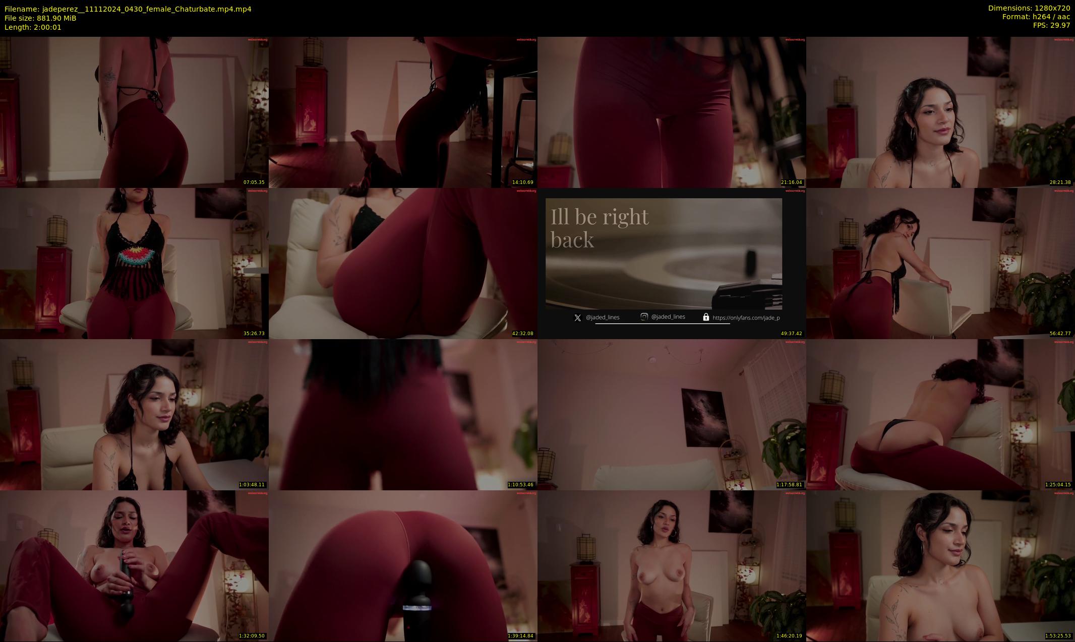 jadeperez_ — 121 minute Chaturbate female cam show recording, 720p, Nov 11, 2024
