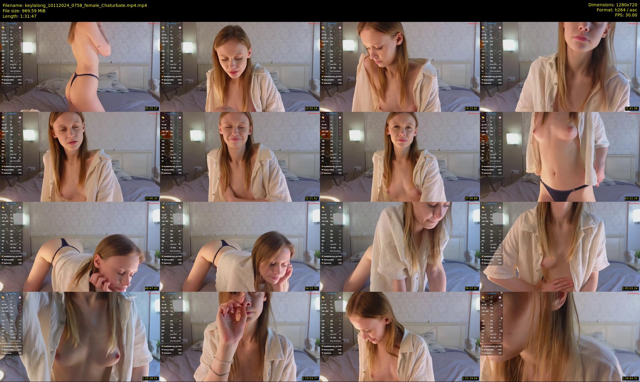 keylalong — 92 minute Chaturbate female cam show recording, 720p, Nov 10, 2024