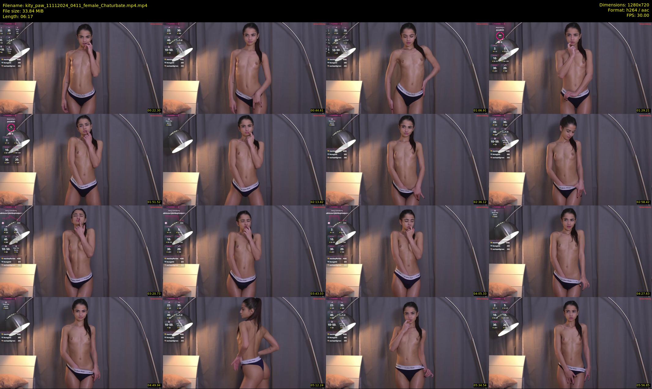kity_paw — 7 minute Chaturbate female cam show recording, 720p, Nov 11, 2024