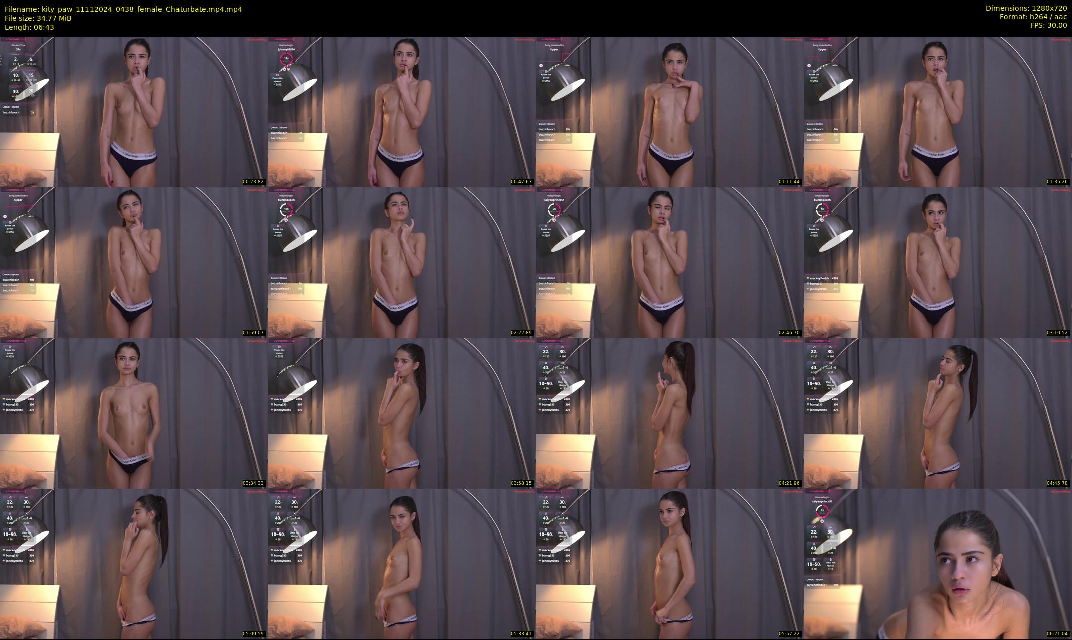 kity_paw — 7 minute Chaturbate female cam show recording, 720p, Nov 11, 2024