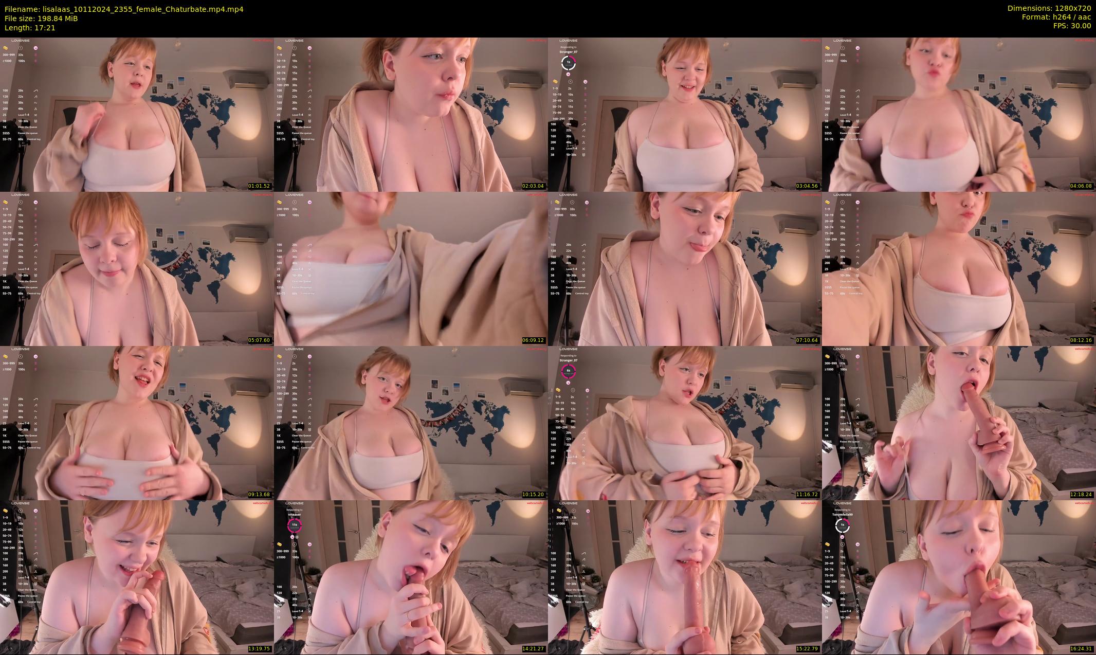 lisalaas — 18 minute Chaturbate female cam show recording, 720p, Nov 10, 2024