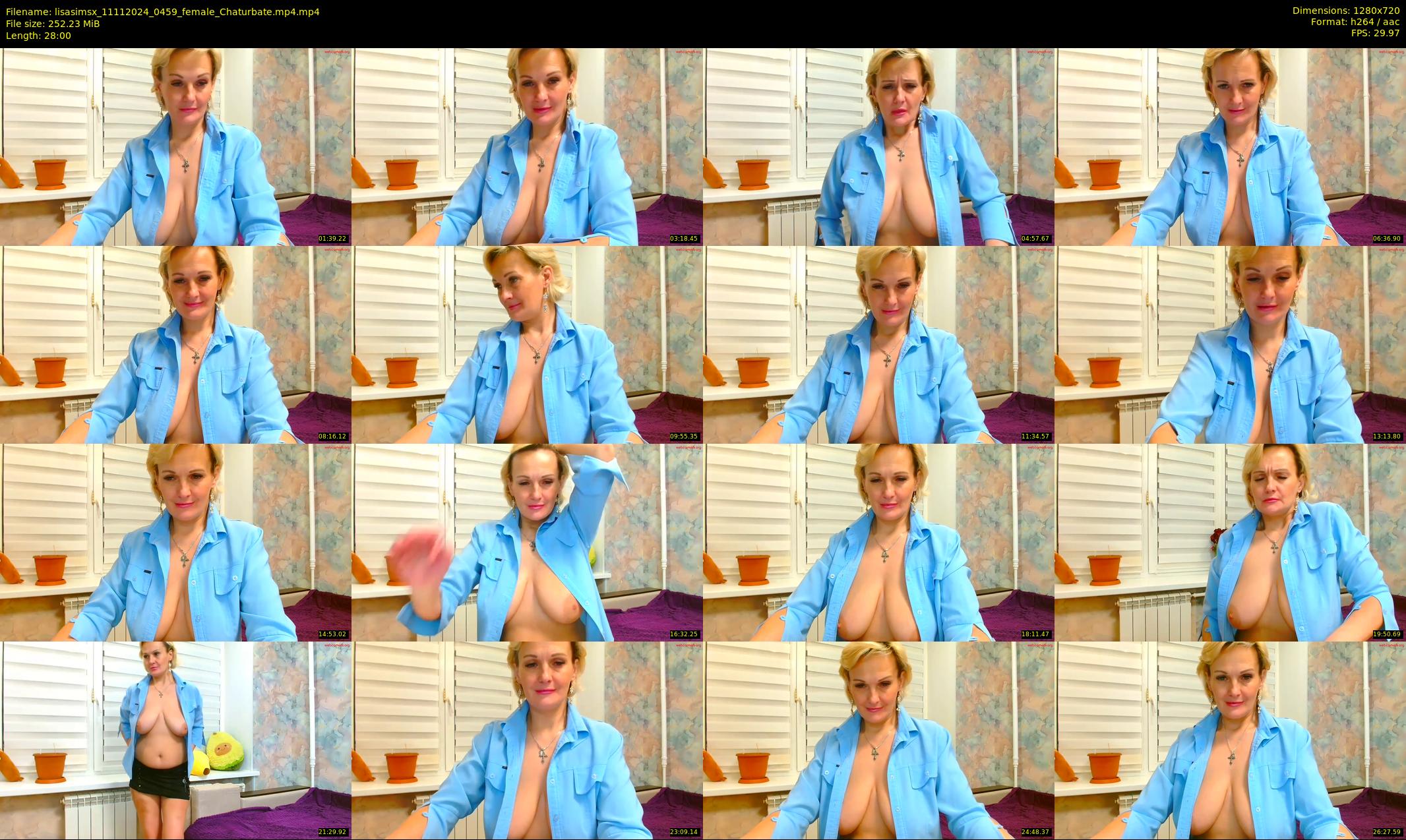 lisasimsx — 28 minute Chaturbate female cam show recording, 720p, Nov 11, 2024