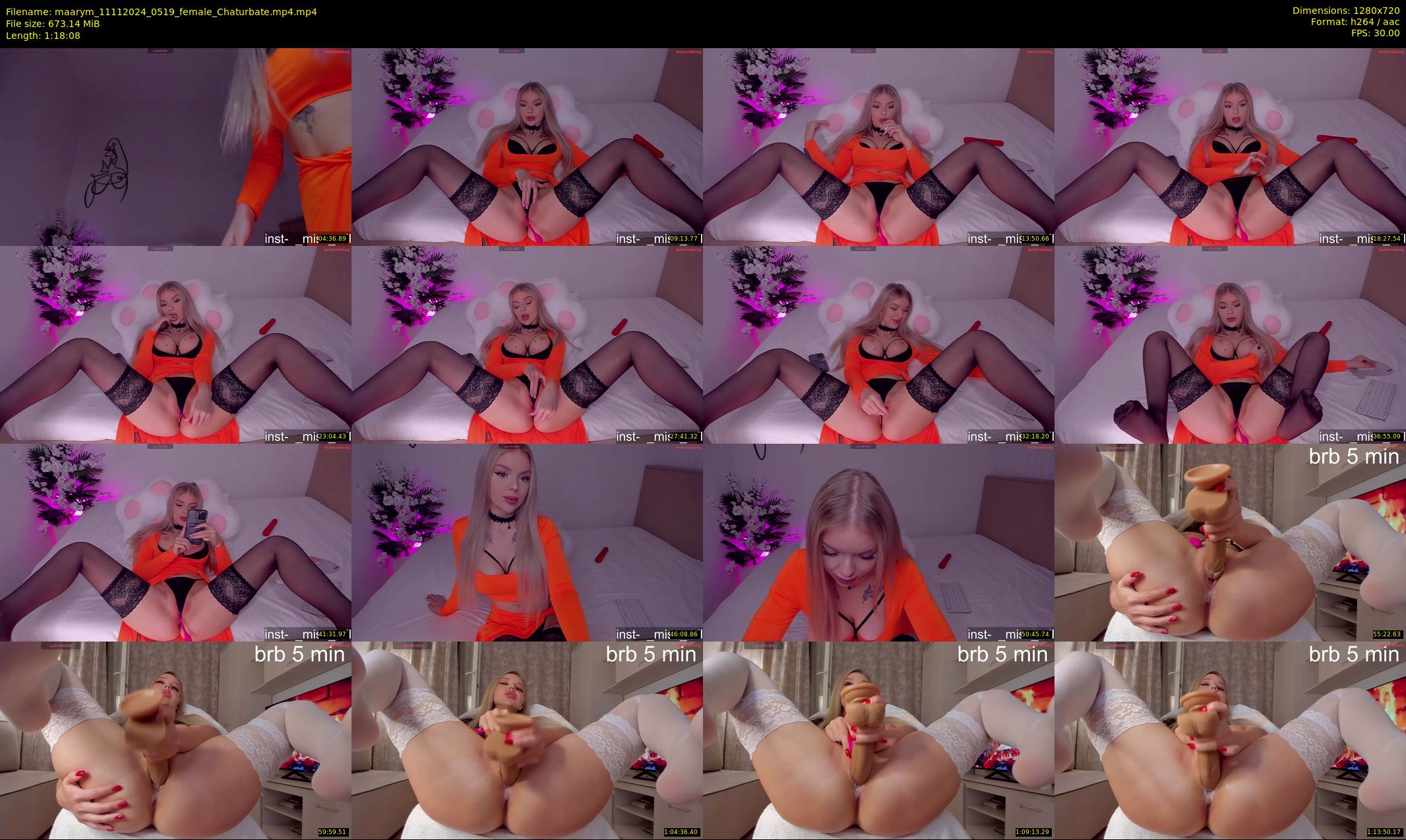 maarym — 79 minute Chaturbate couple cam show recording, 720p, Nov 11, 2024