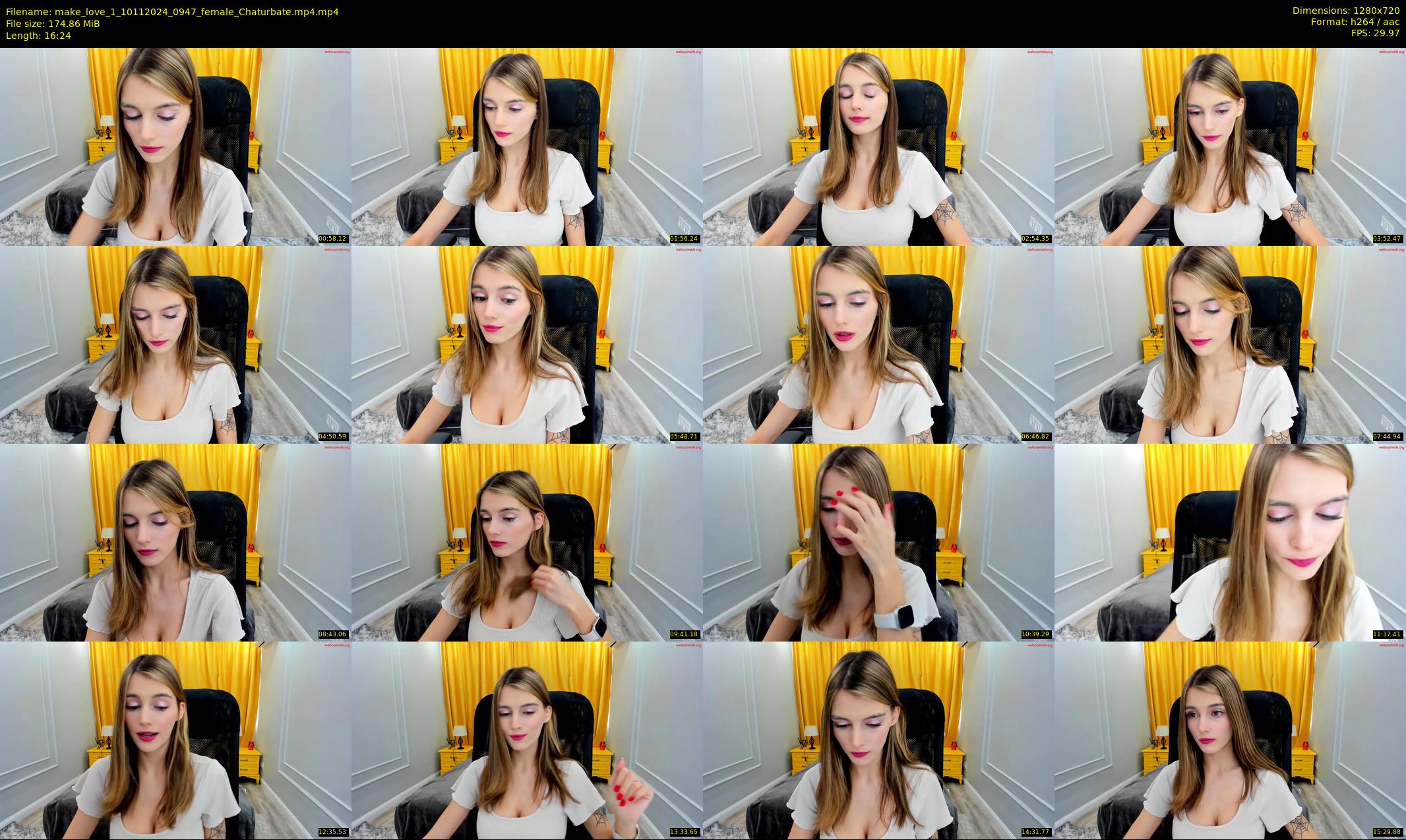 make_love_1 — 17 minute Chaturbate female cam show recording, 720p, Nov 10, 2024