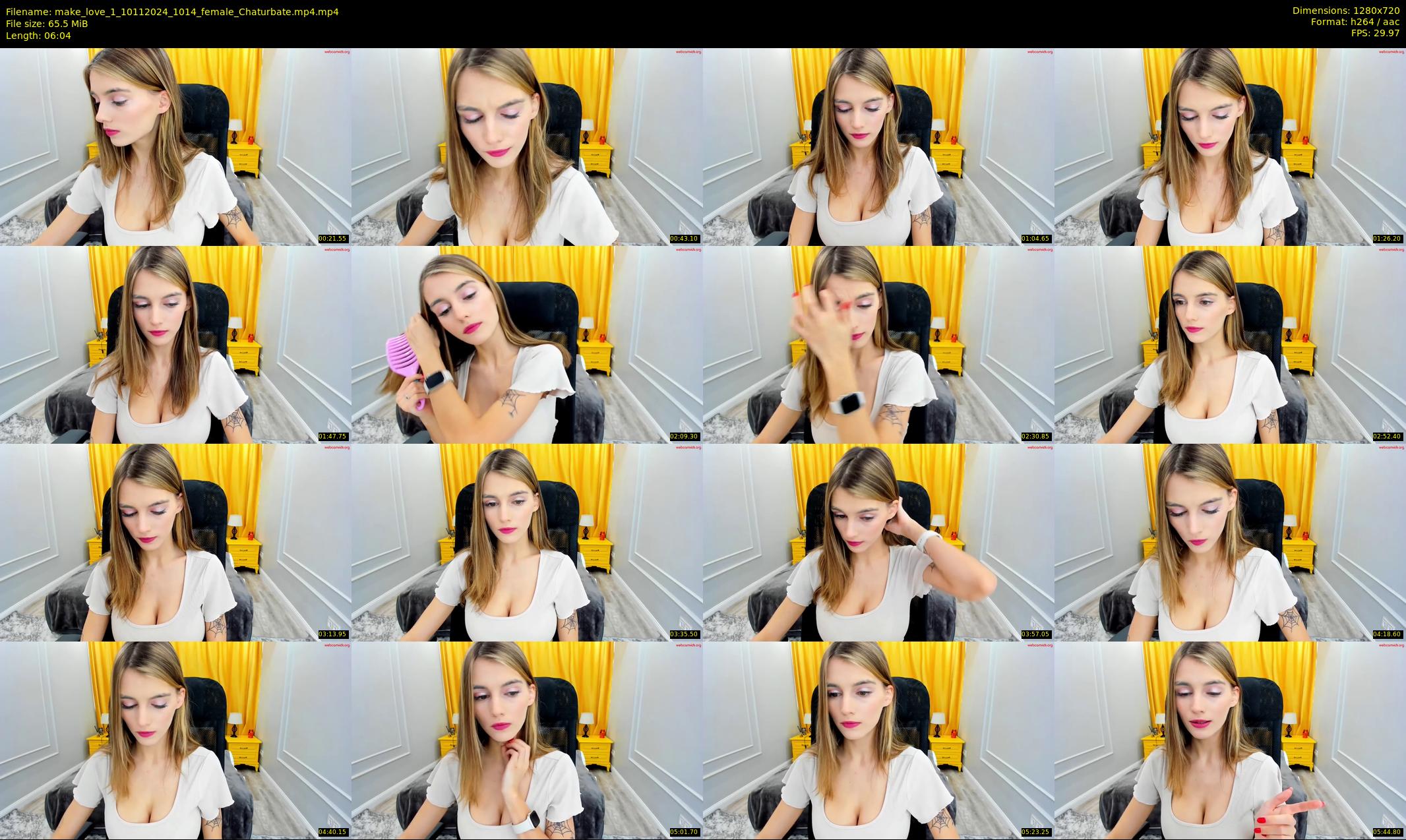 make_love_1 — 7 minute Chaturbate female cam show recording, 720p, Nov 10, 2024