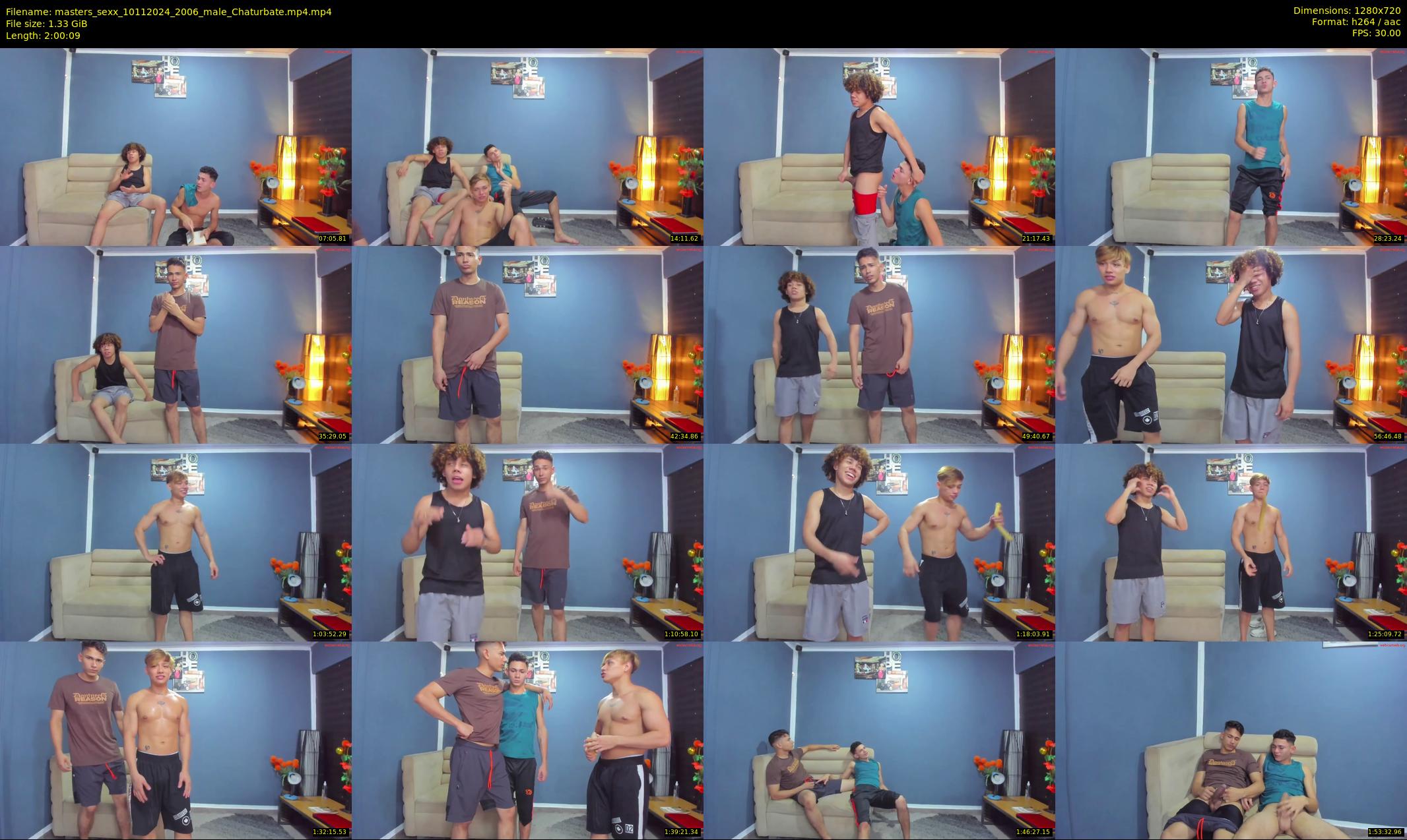 masters_sexx — 121 minute Chaturbate male cam show recording, 720p, Nov 10, 2024