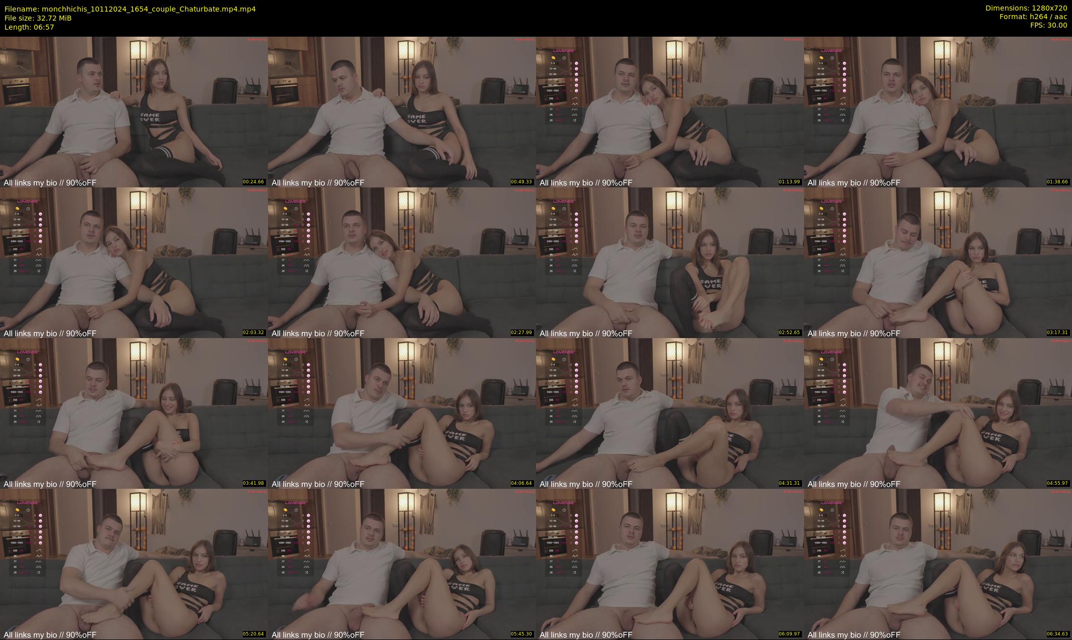 monchhichis — 7 minute Chaturbate couple cam show recording, 720p, Nov 10, 2024
