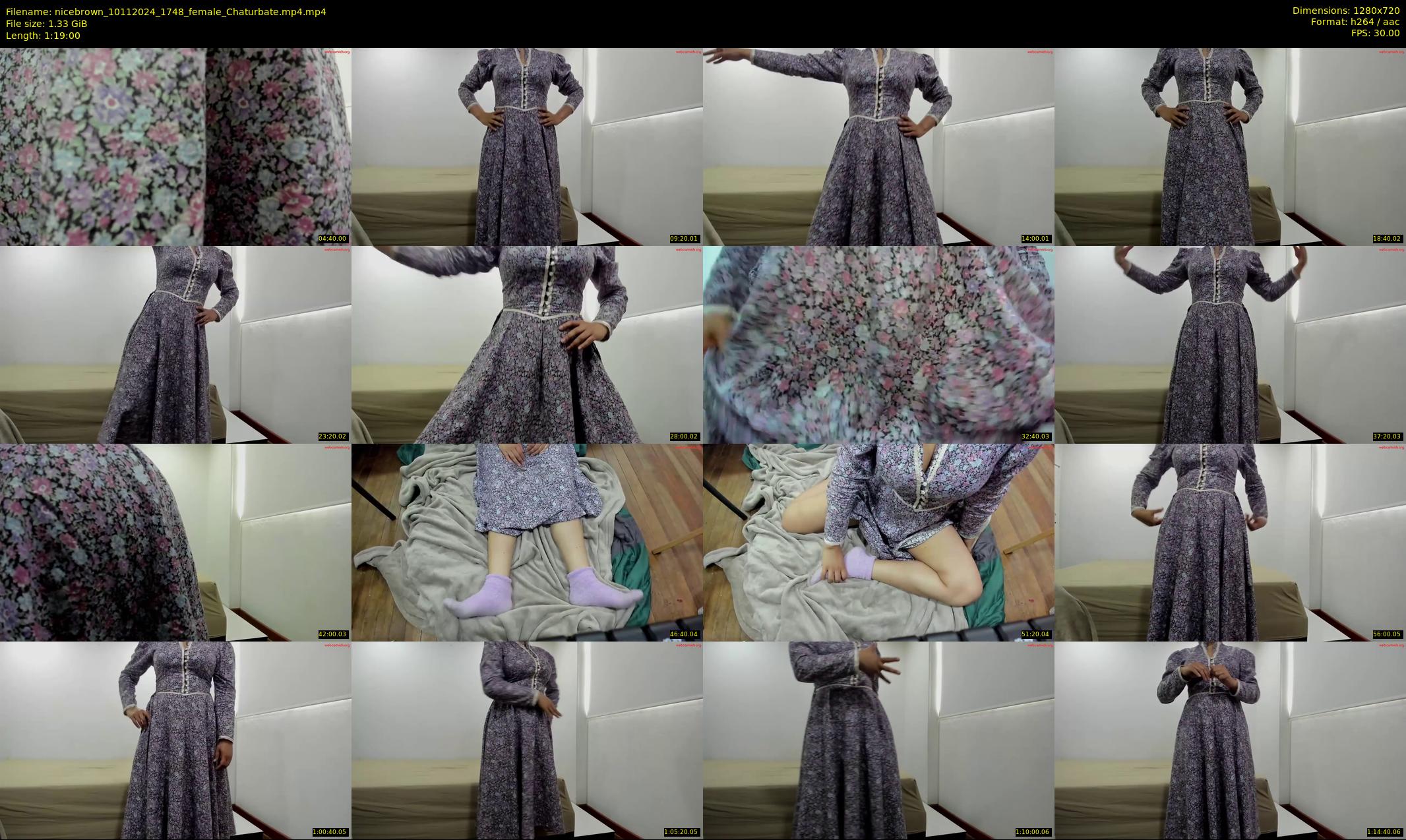 nicebrown — 79 minute Chaturbate female cam show recording, 720p, Nov 10, 2024