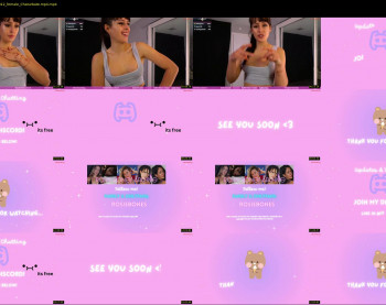 rosiebones — 24 minute Chaturbate female cam show recording, 720p, Nov 11, 2024