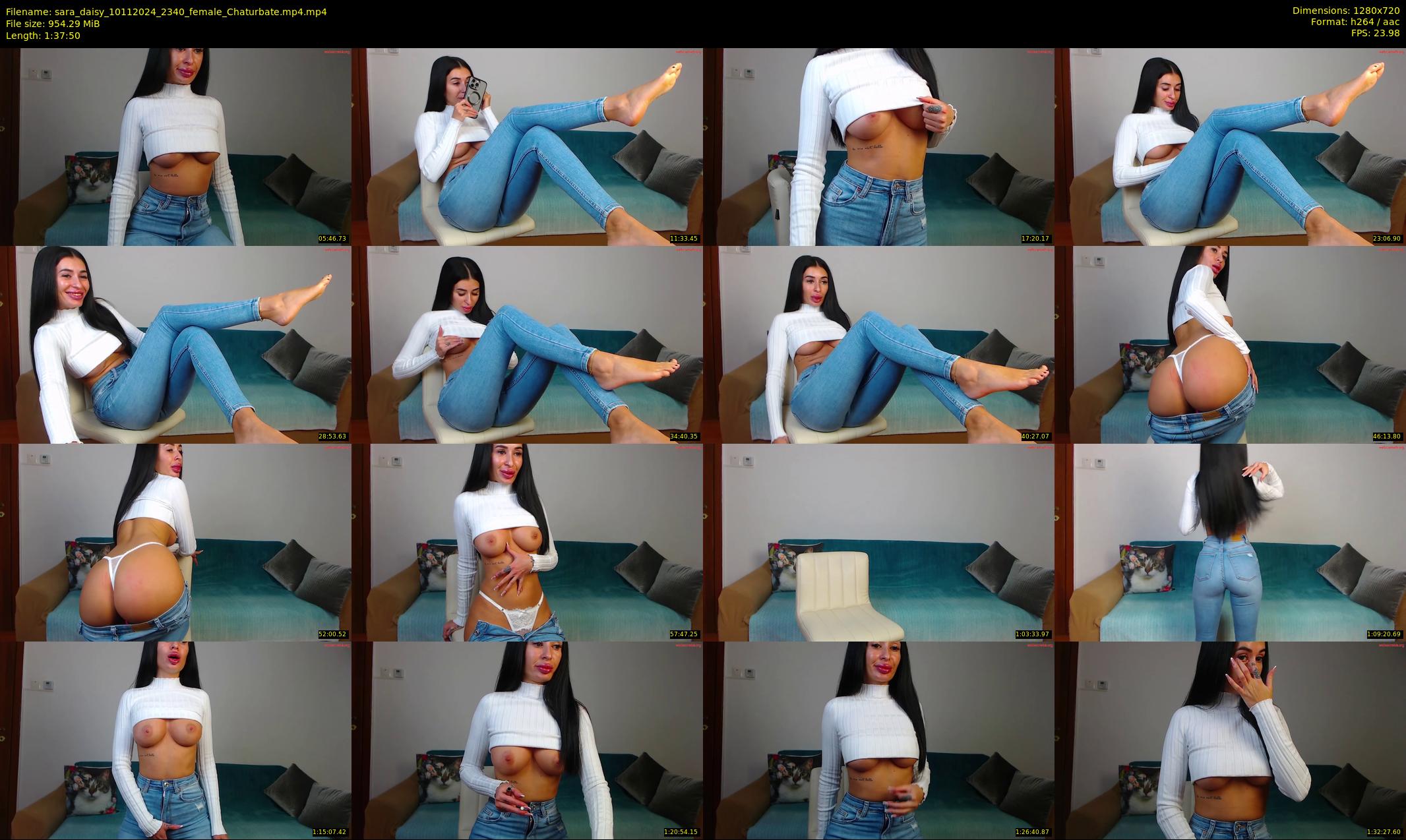 sara_daisy — 98 minute Chaturbate female cam show recording, 720p, Nov 10, 2024