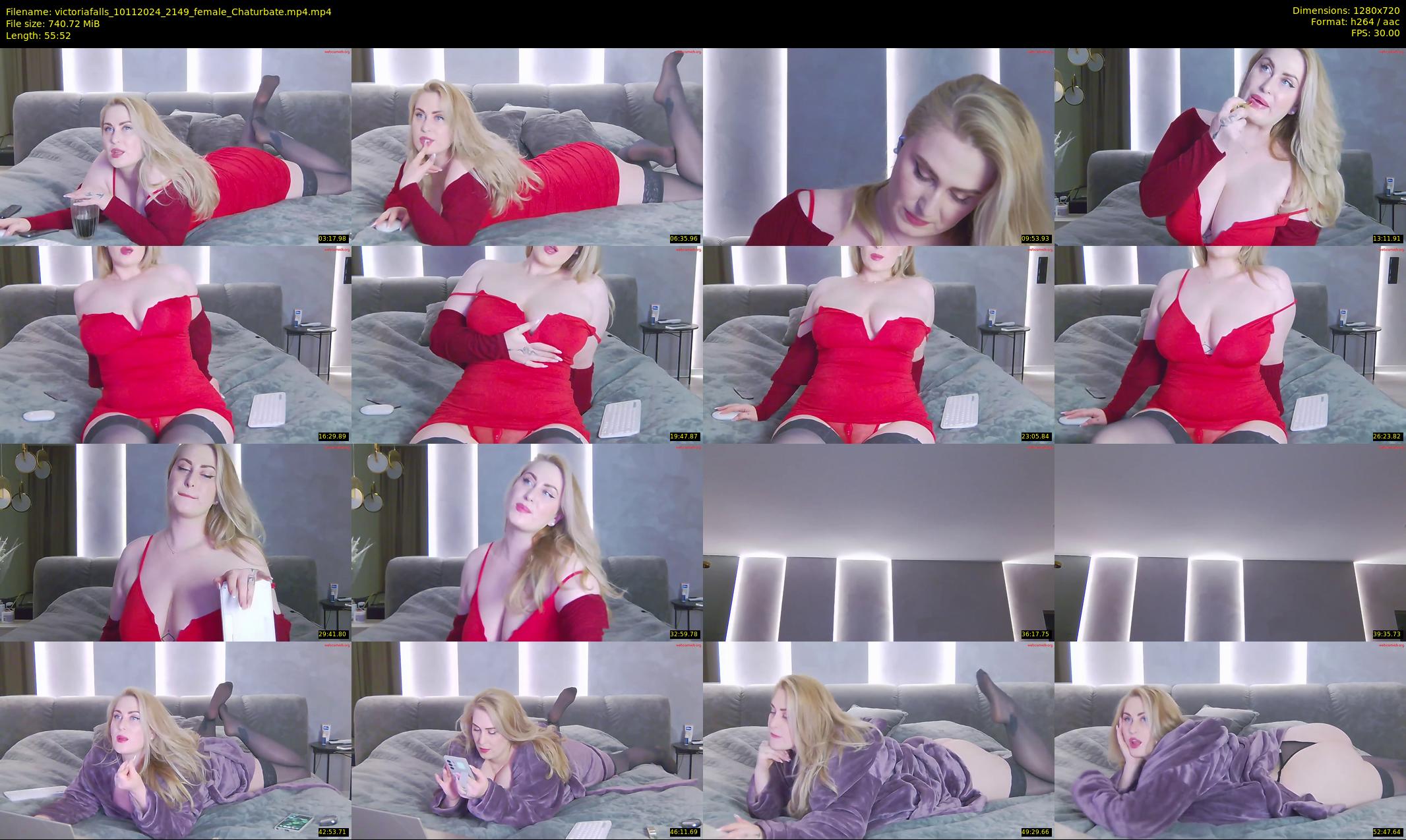 victoriafalls — 56 minute Chaturbate female cam show recording, 720p, Nov 10, 2024
