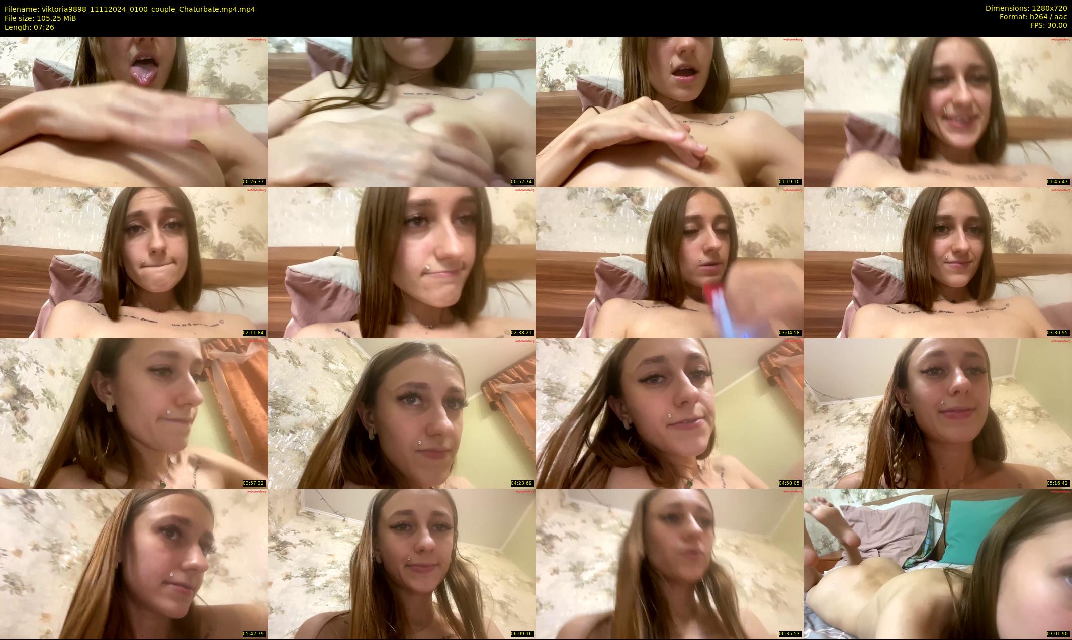 viktoria9898 — 8 minute Chaturbate couple cam show recording, 720p, Nov 11, 2024