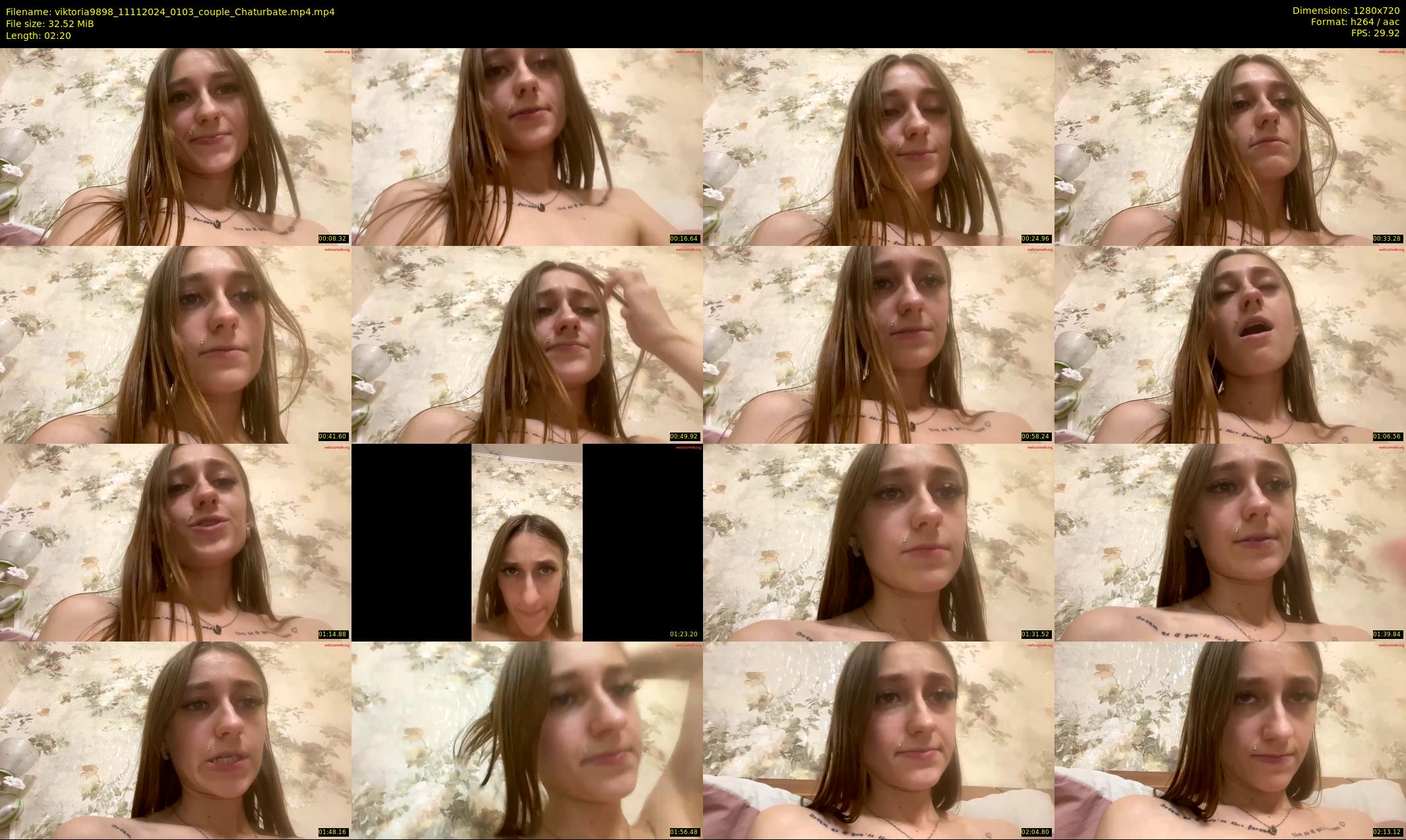 viktoria9898 — 3 minute Chaturbate couple cam show recording, 720p, Nov 11, 2024