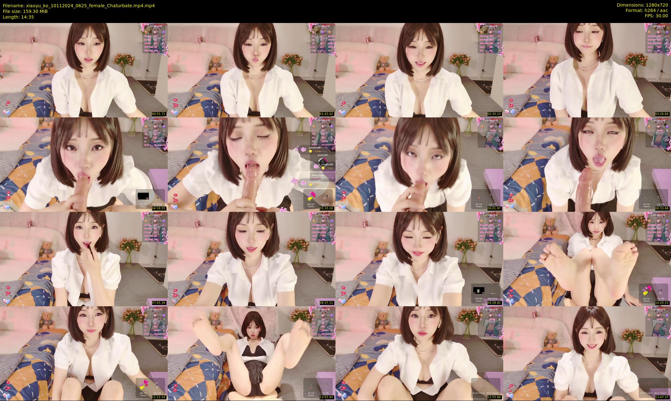 xiaoyu_ko — 15 minute Chaturbate female cam show recording, 720p, Nov 10, 2024