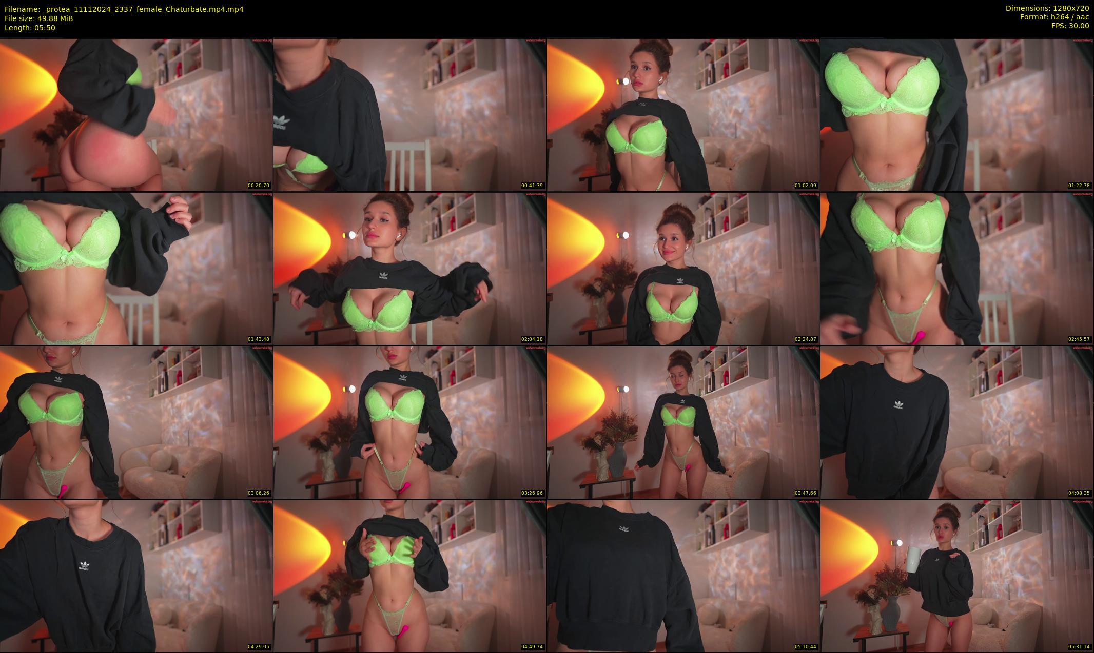 _protea — 6 minute Chaturbate female cam show recording, 720p, Nov 11, 2024