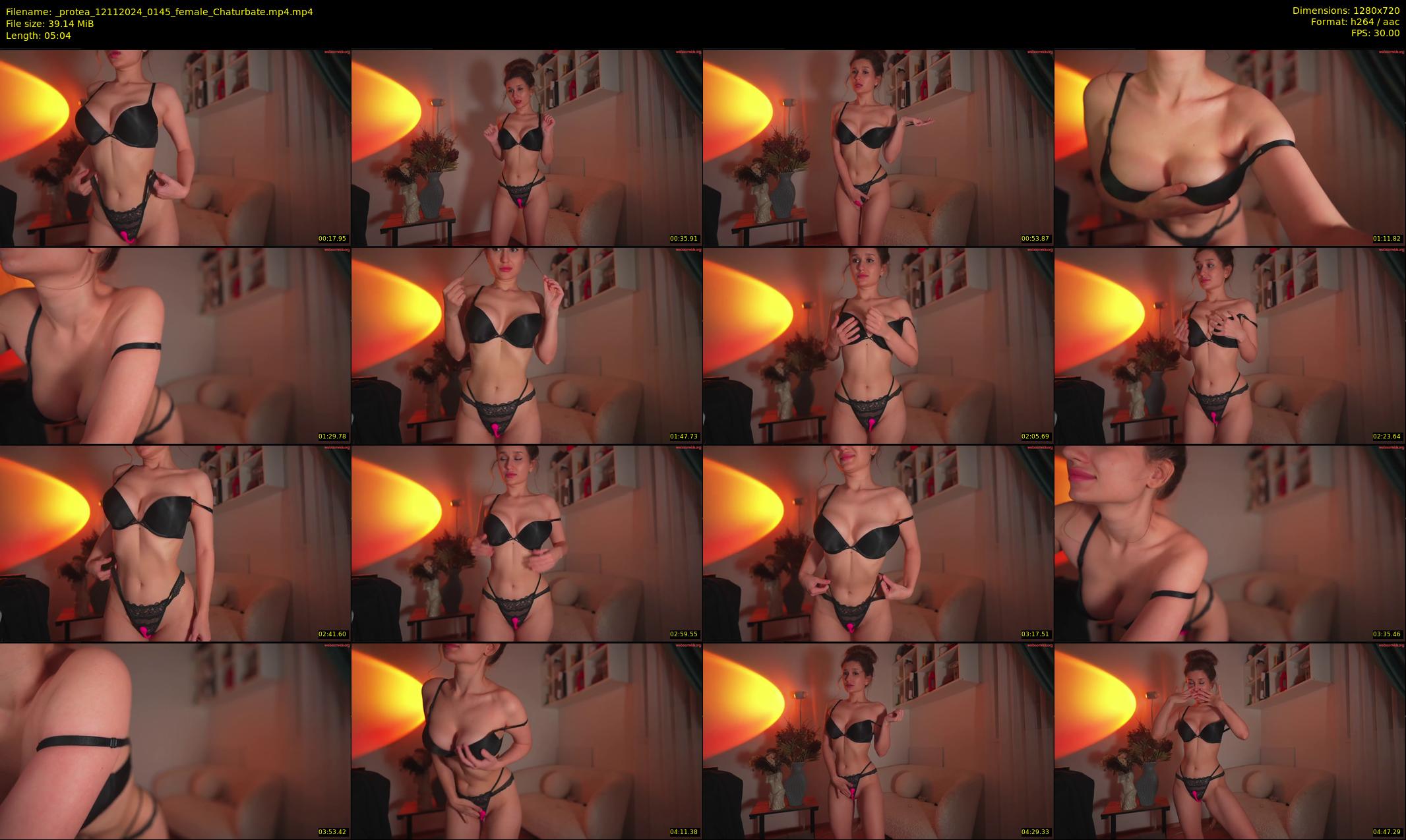 _protea — 6 minute Chaturbate female cam show recording, 720p, Nov 12, 2024