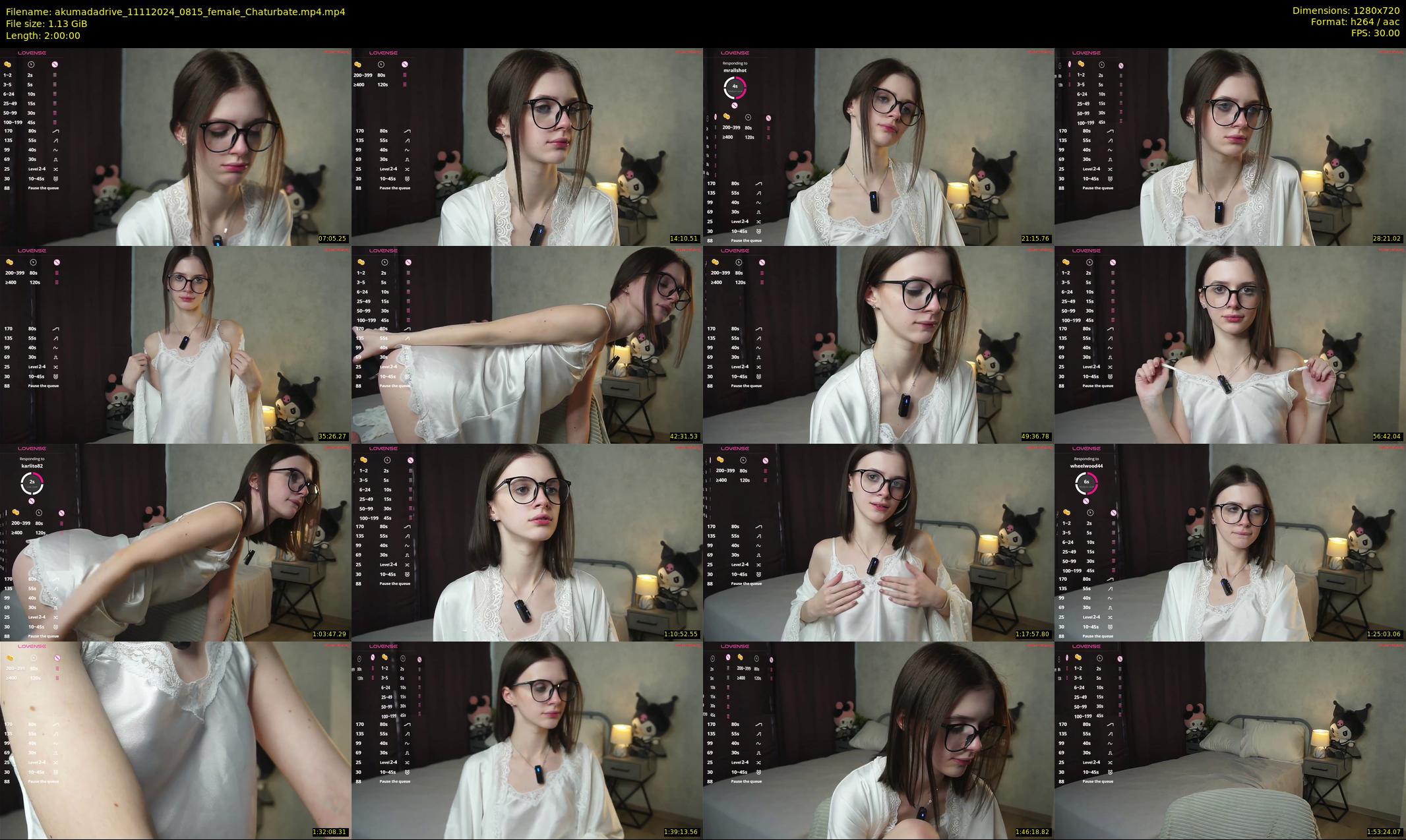 akumadadrive — 120 minute Chaturbate female cam show recording, 720p, Nov 11, 2024