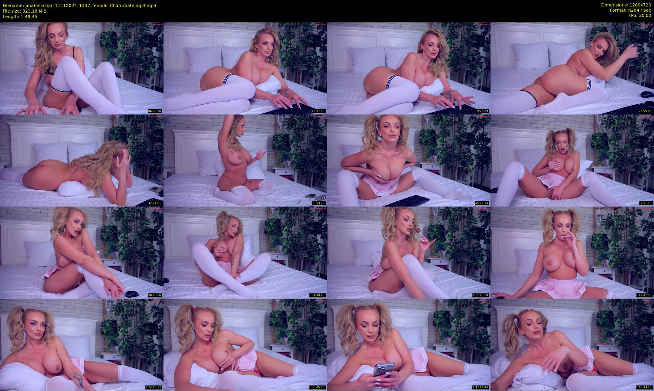 anabellastar — 110 minute Chaturbate female cam show recording, 720p, Nov 11, 2024