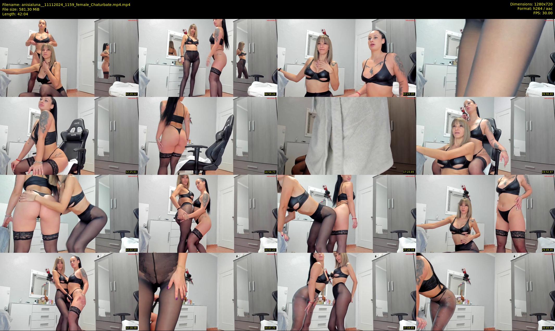 anisialuna_ — 43 minute Chaturbate female cam show recording, 720p, Nov 11, 2024