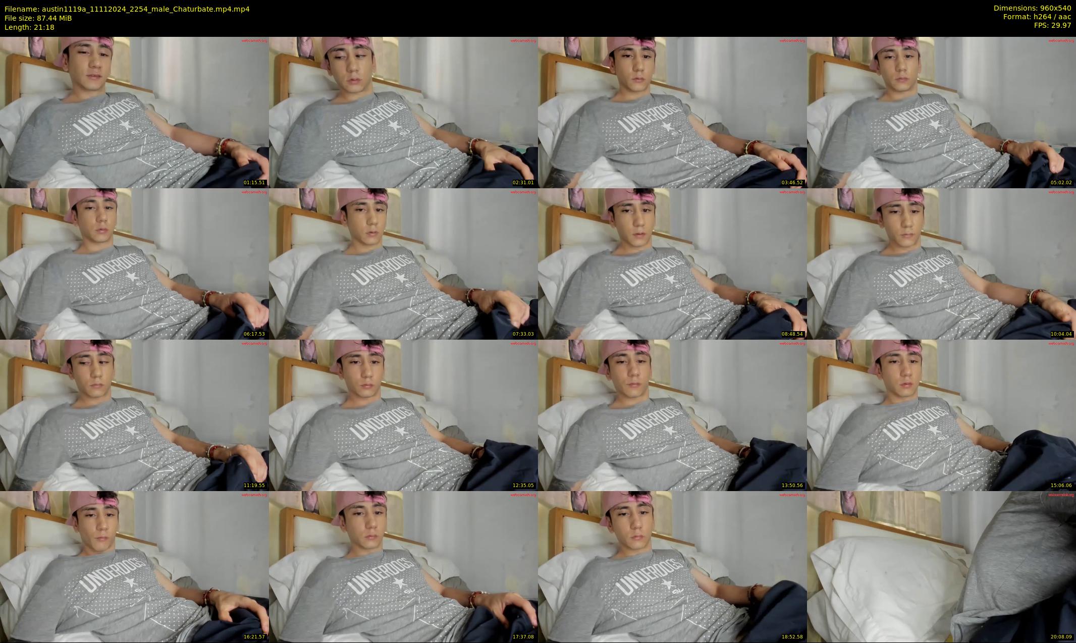 austin1119a — 22 minute Chaturbate male cam show recording, 480p, Nov 11, 2024