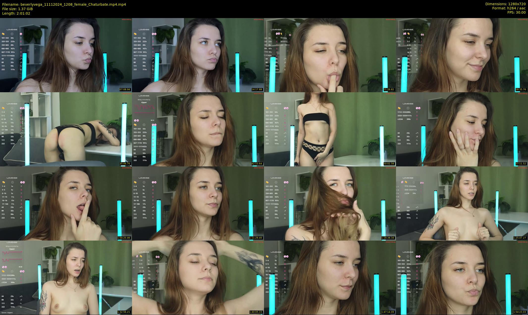 beverlyvega — 122 minute Chaturbate couple cam show recording, 720p, Nov 11, 2024
