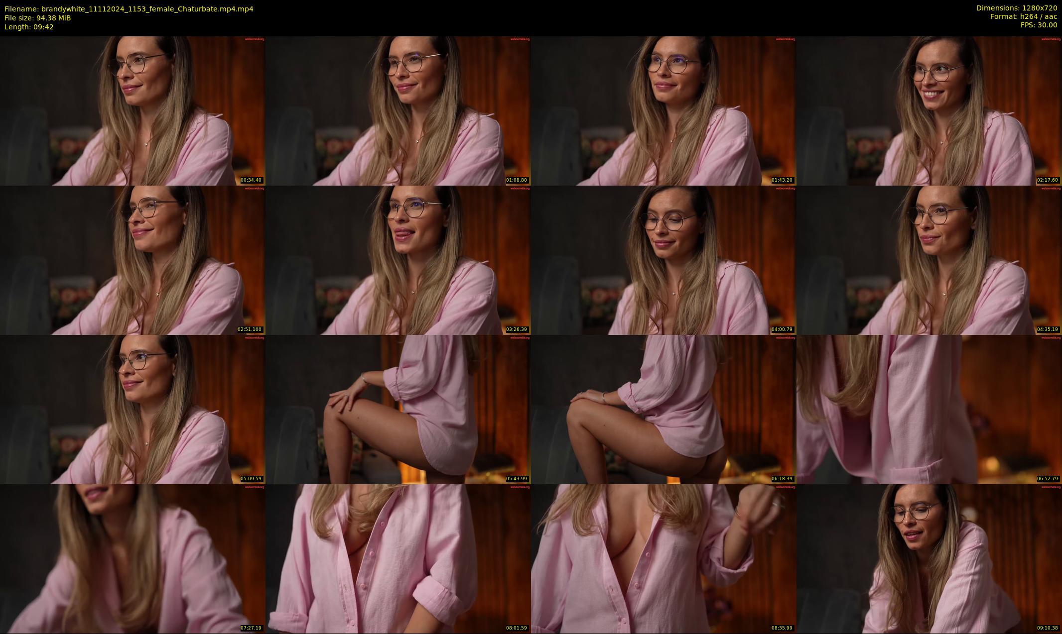 brandywhite — 10 minute Chaturbate female cam show recording, 720p, Nov 11, 2024