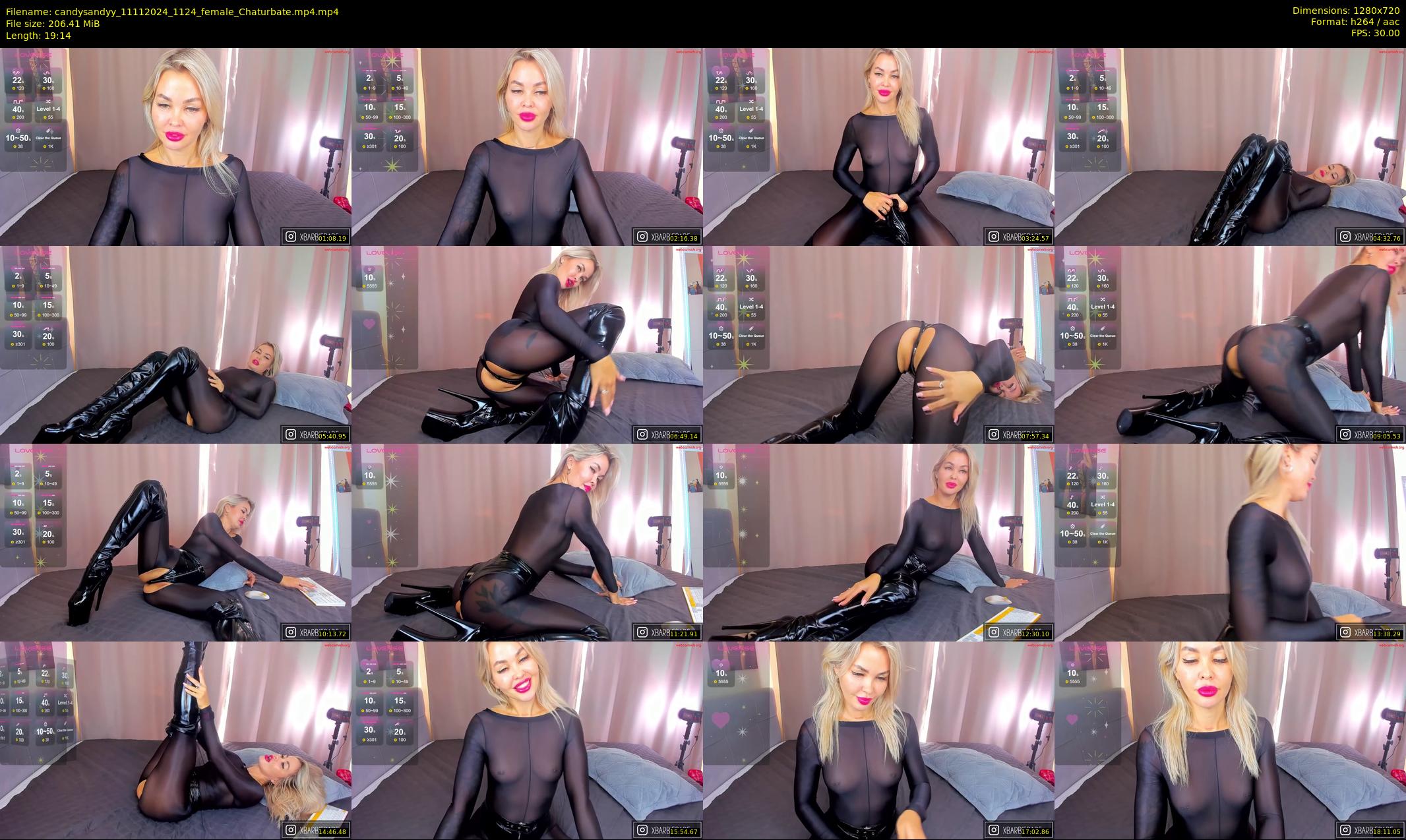 candysandyy — 20 minute Chaturbate female cam show recording, 720p, Nov 11, 2024