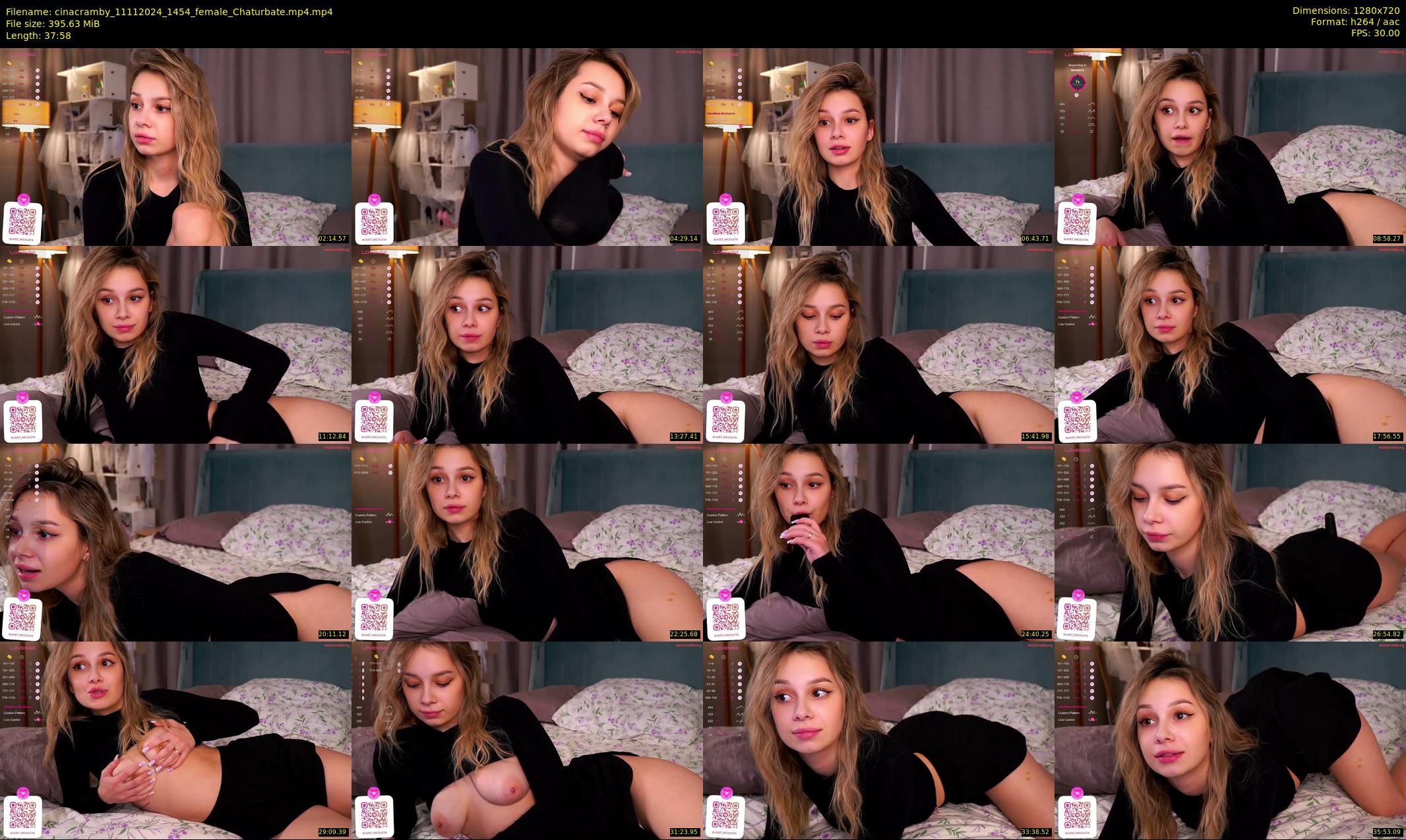 cinacramby — 38 minute Chaturbate female cam show recording, 720p, Nov 11, 2024