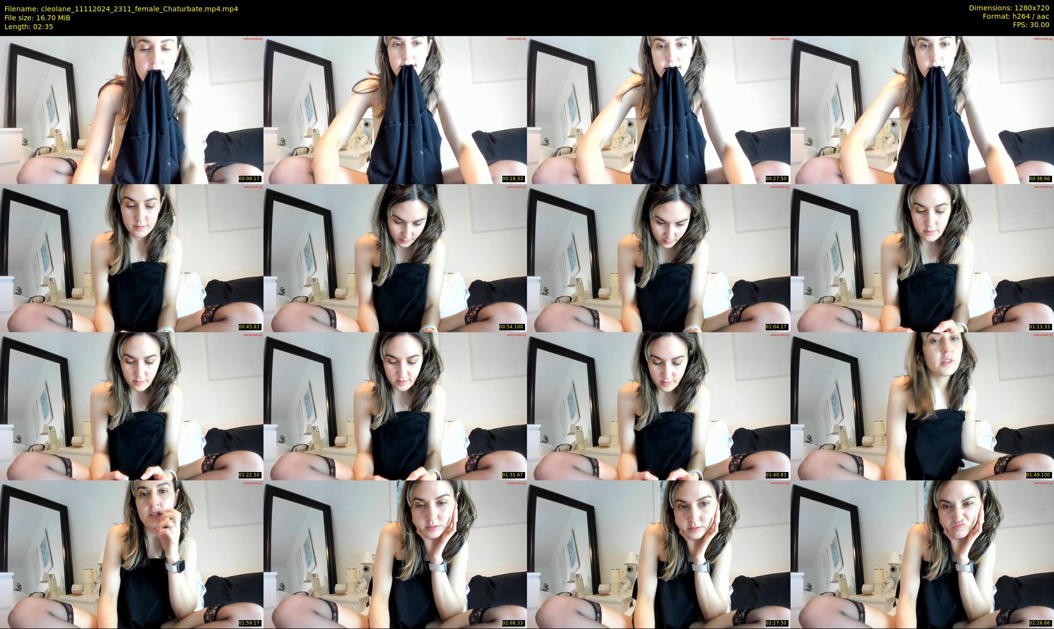 cleolane — 3 minute Chaturbate female cam show recording, 720p, Nov 11, 2024