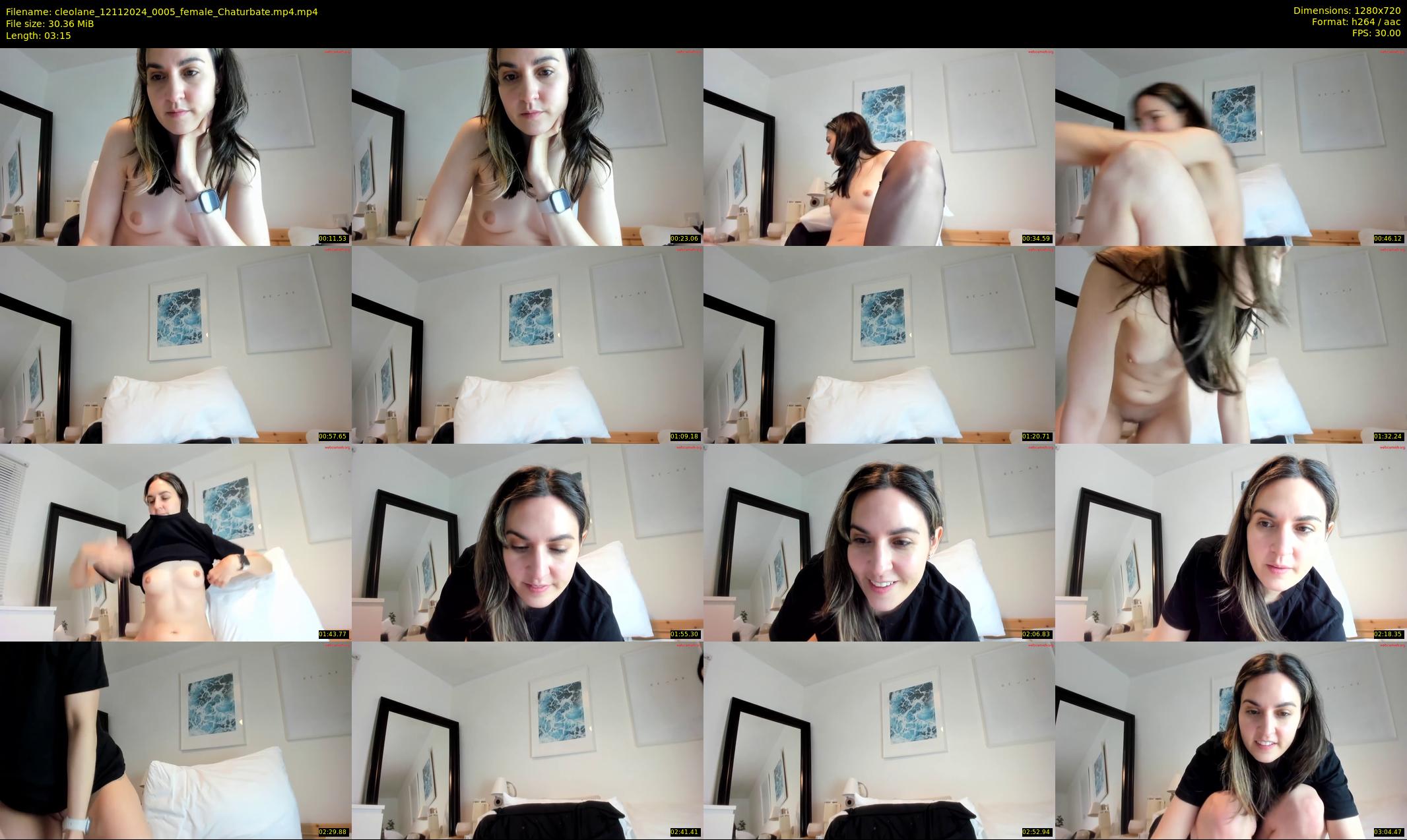 cleolane — 4 minute Chaturbate female cam show recording, 720p, Nov 12, 2024