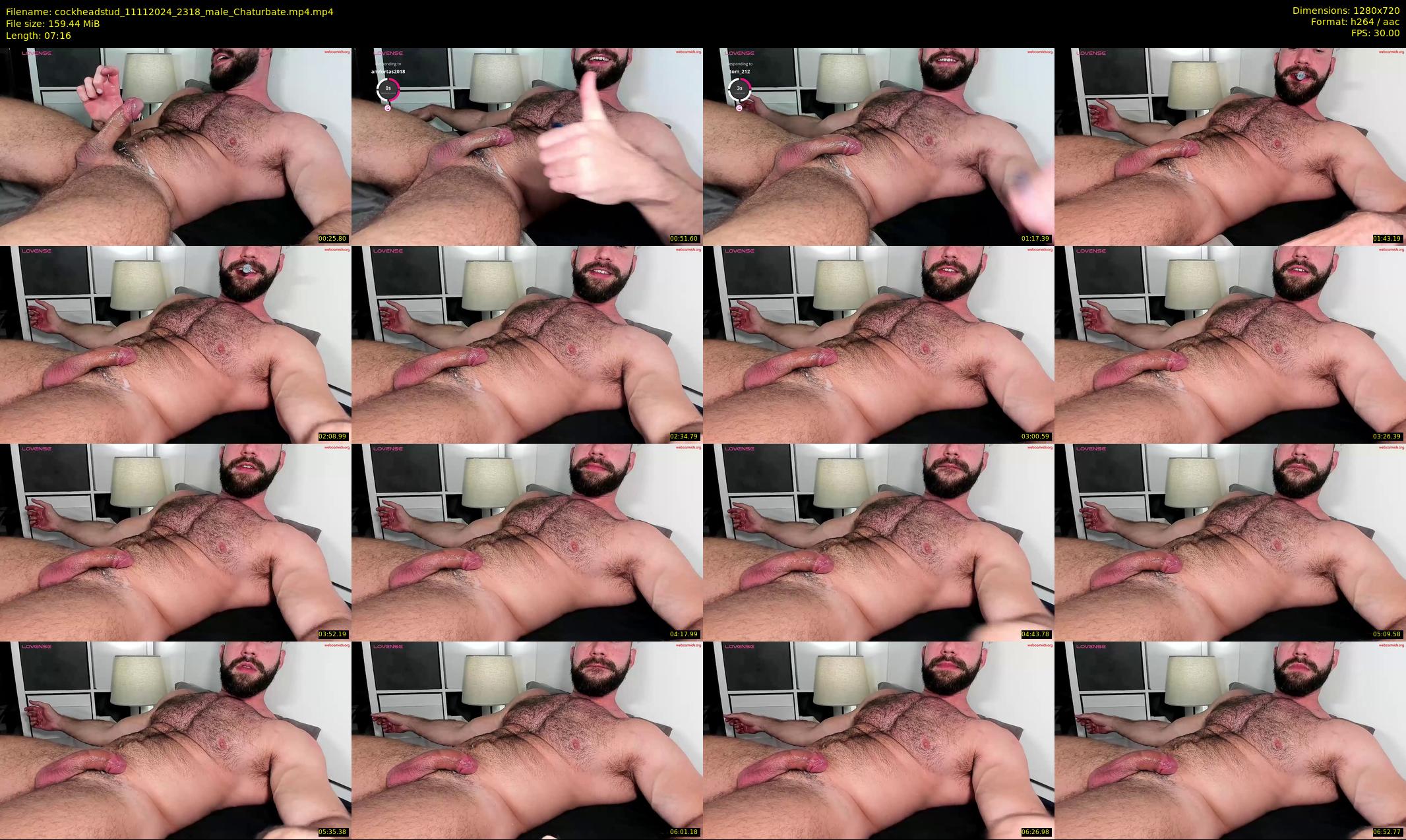 cockheadstud — 8 minute Chaturbate male cam show recording, 720p, Nov 11, 2024