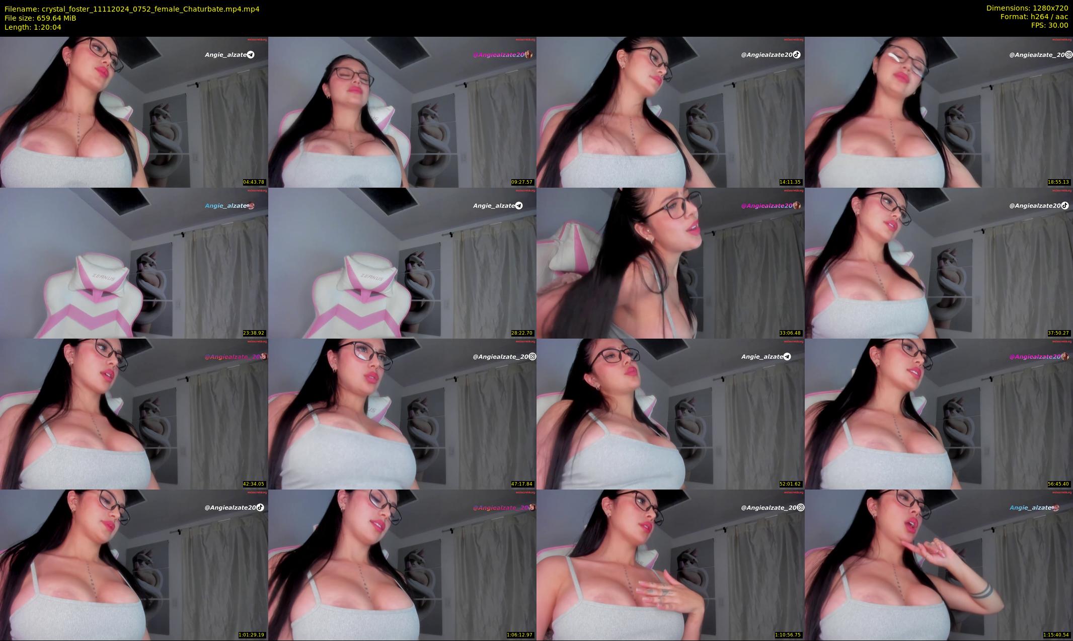 crystal_foster — 81 minute Chaturbate female cam show recording, 720p, Nov 11, 2024