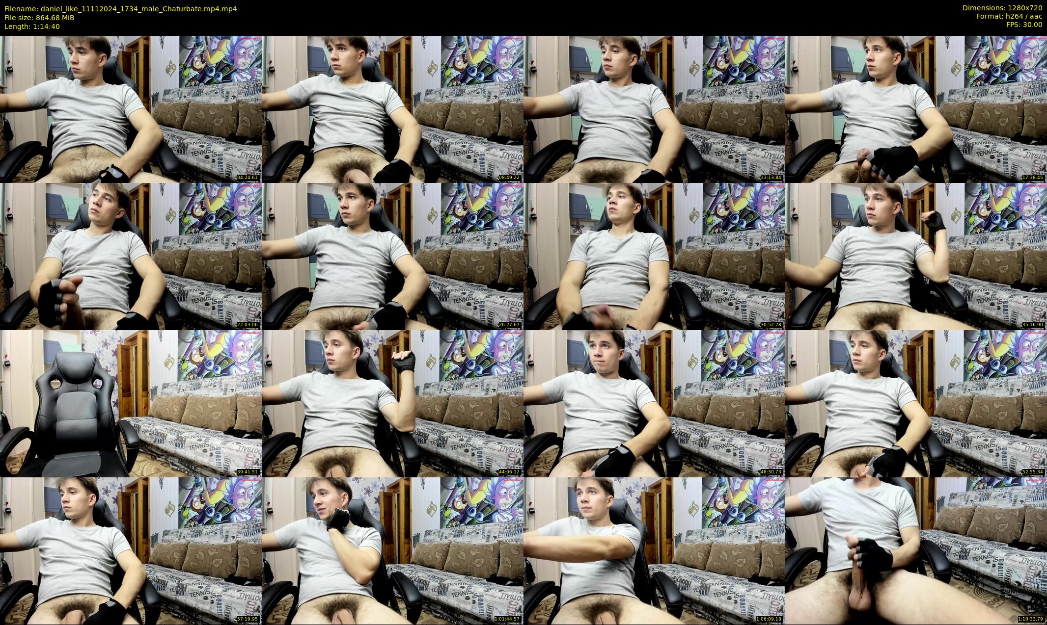 daniel_like — 75 minute Chaturbate male cam show recording, 720p, Nov 11, 2024
