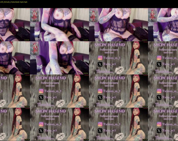 darkly_waxx — 15 minute Chaturbate female cam show recording, 720p, Nov 11, 2024