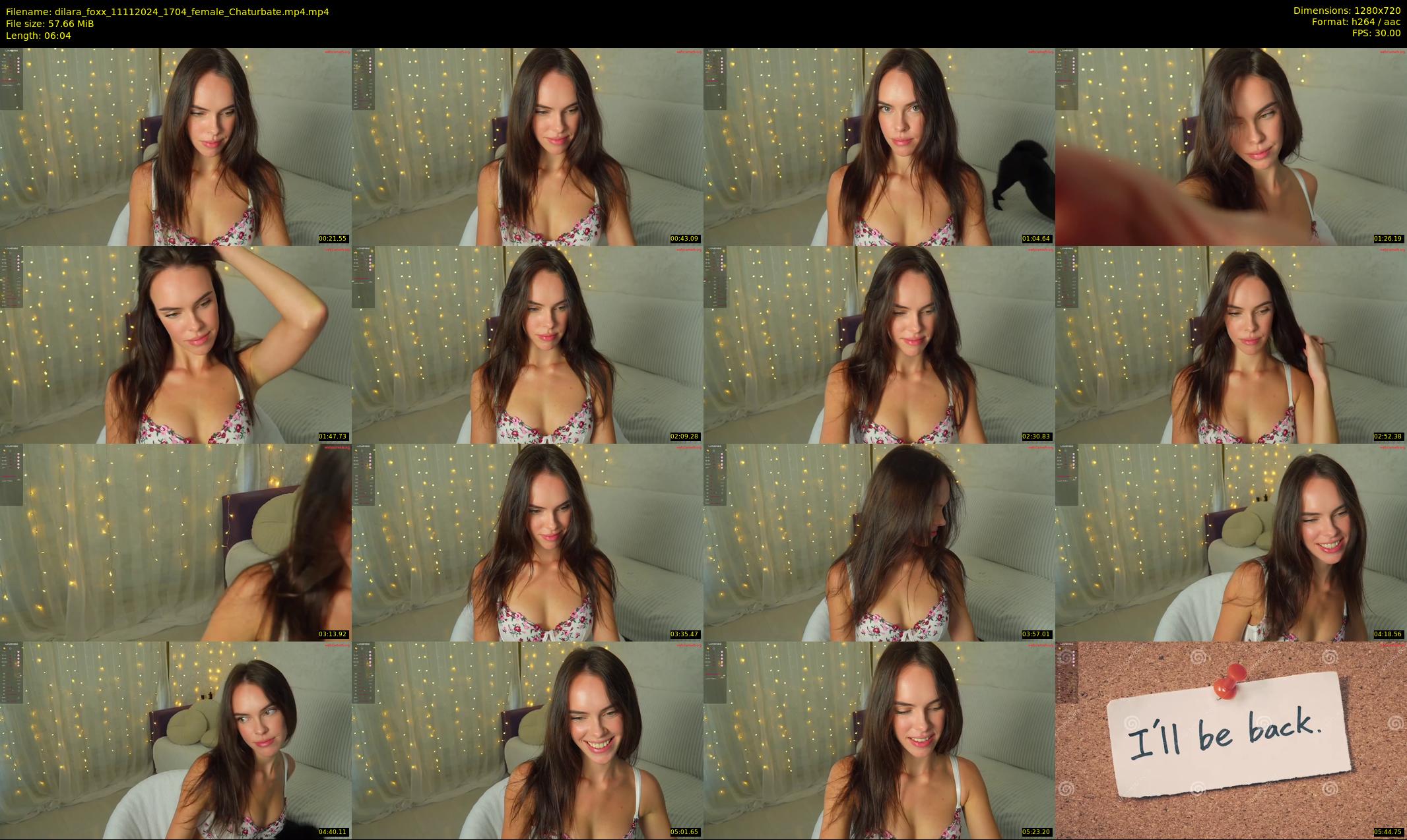 dilara_foxx — 7 minute Chaturbate female cam show recording, 720p, Nov 11, 2024