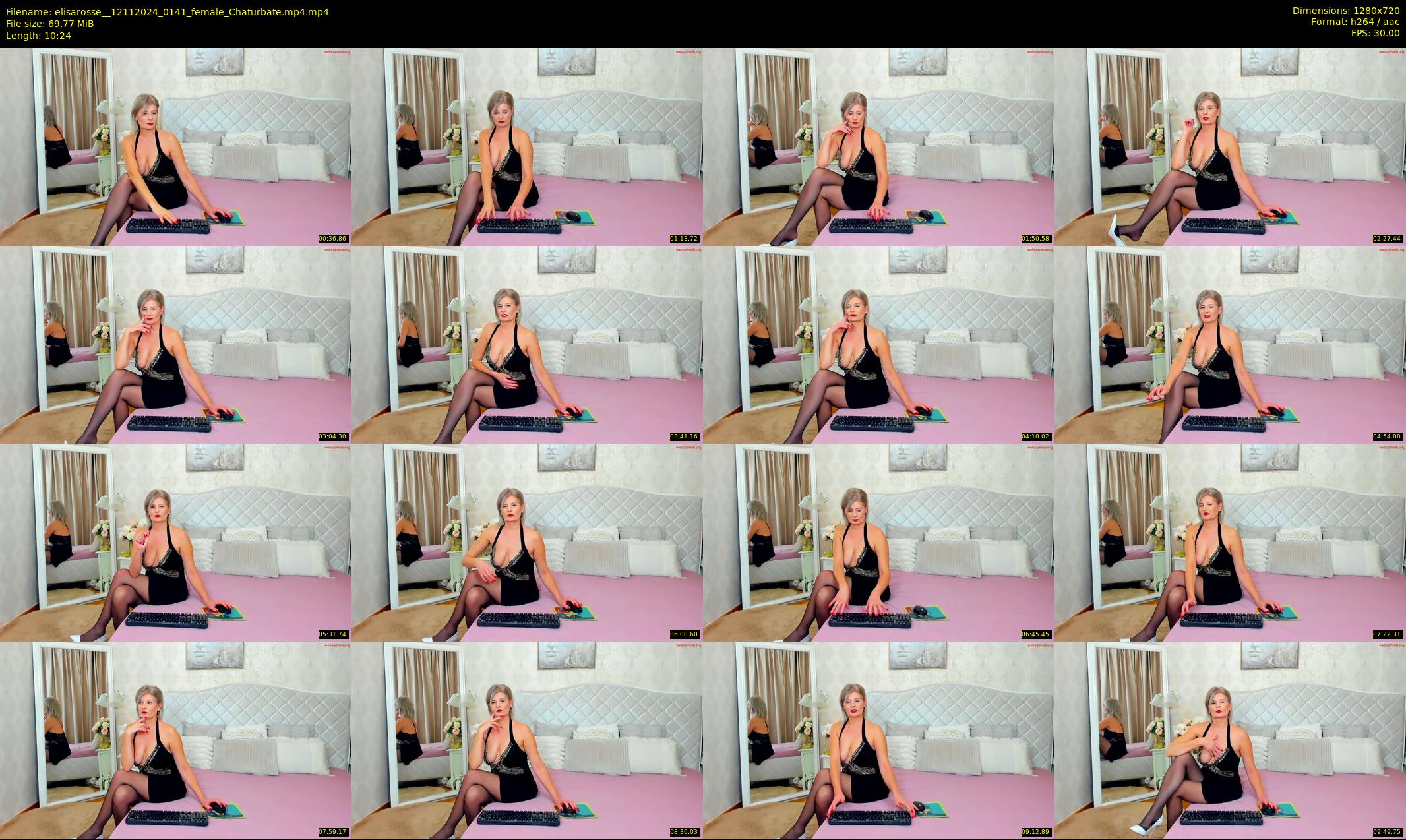 elisarosse_ — 11 minute Chaturbate female cam show recording, 720p, Nov 12, 2024