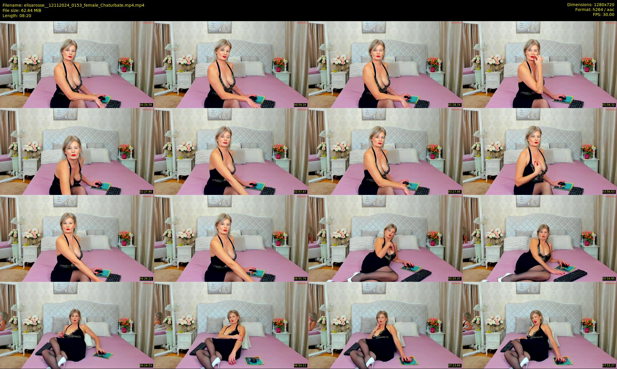 elisarosse_ — 9 minute Chaturbate female cam show recording, 720p, Nov 12, 2024