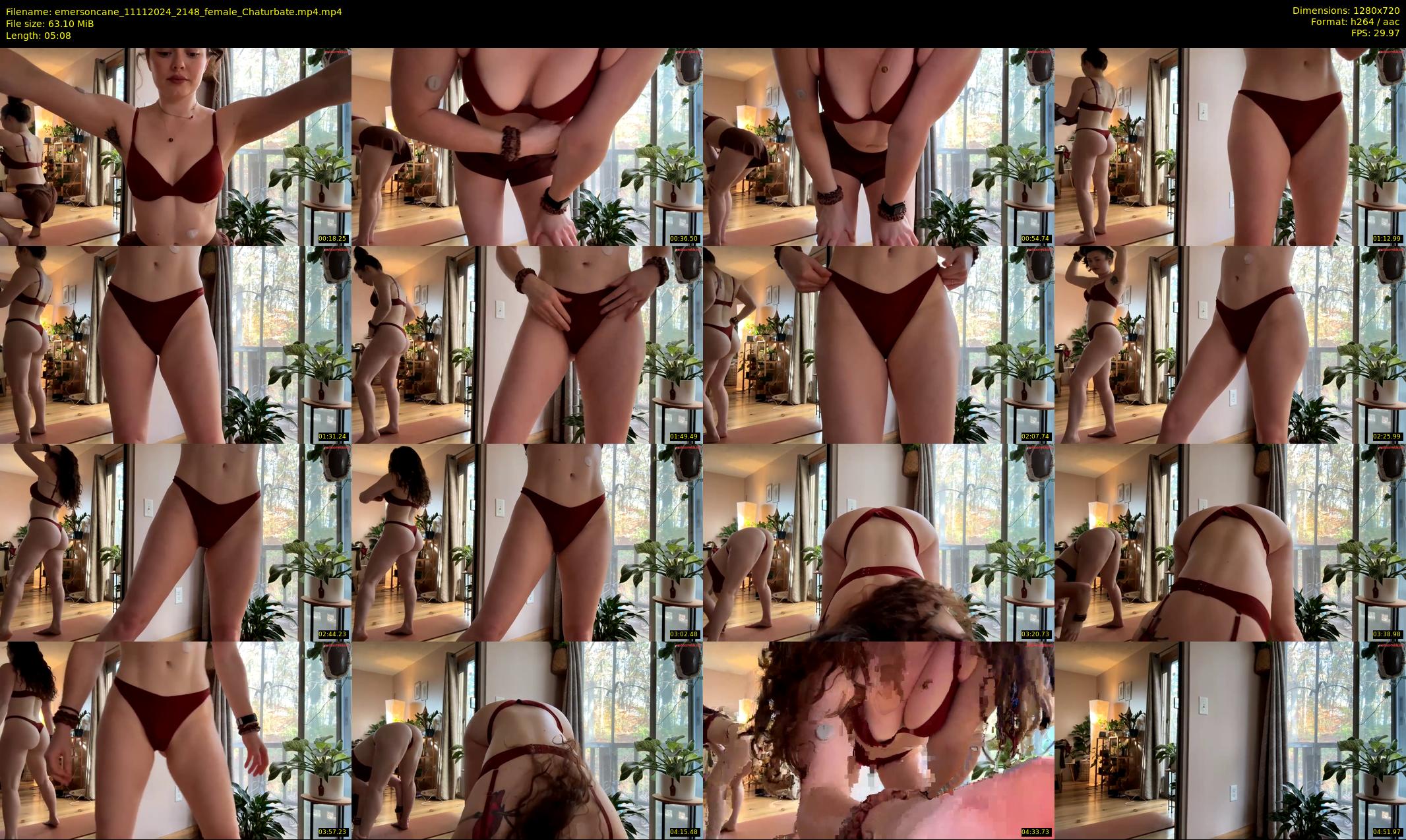 emersoncane — 6 minute Chaturbate female cam show recording, 720p, Nov 11, 2024
