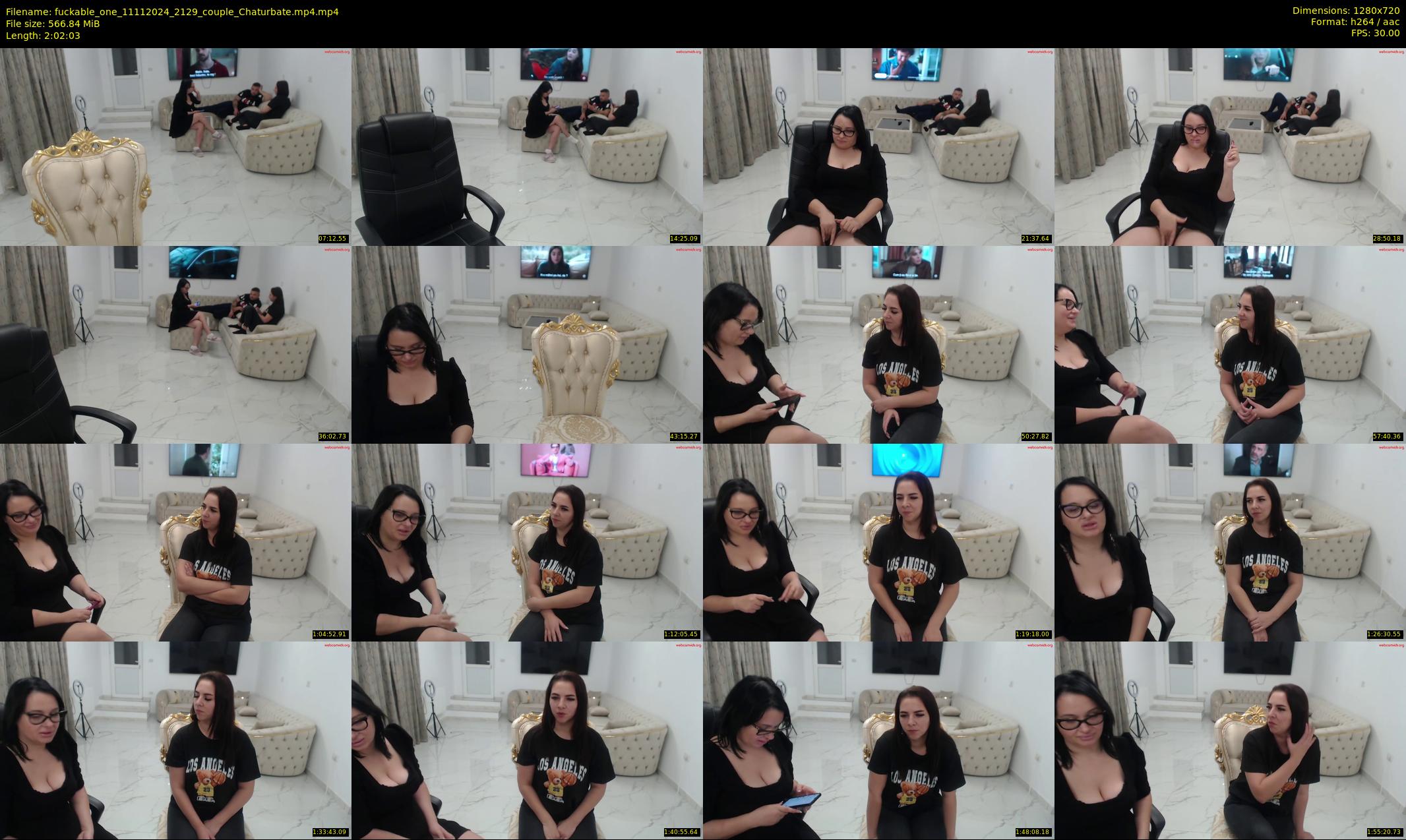 fuckable_one — 123 minute Chaturbate couple cam show recording, 720p, Nov 11, 2024