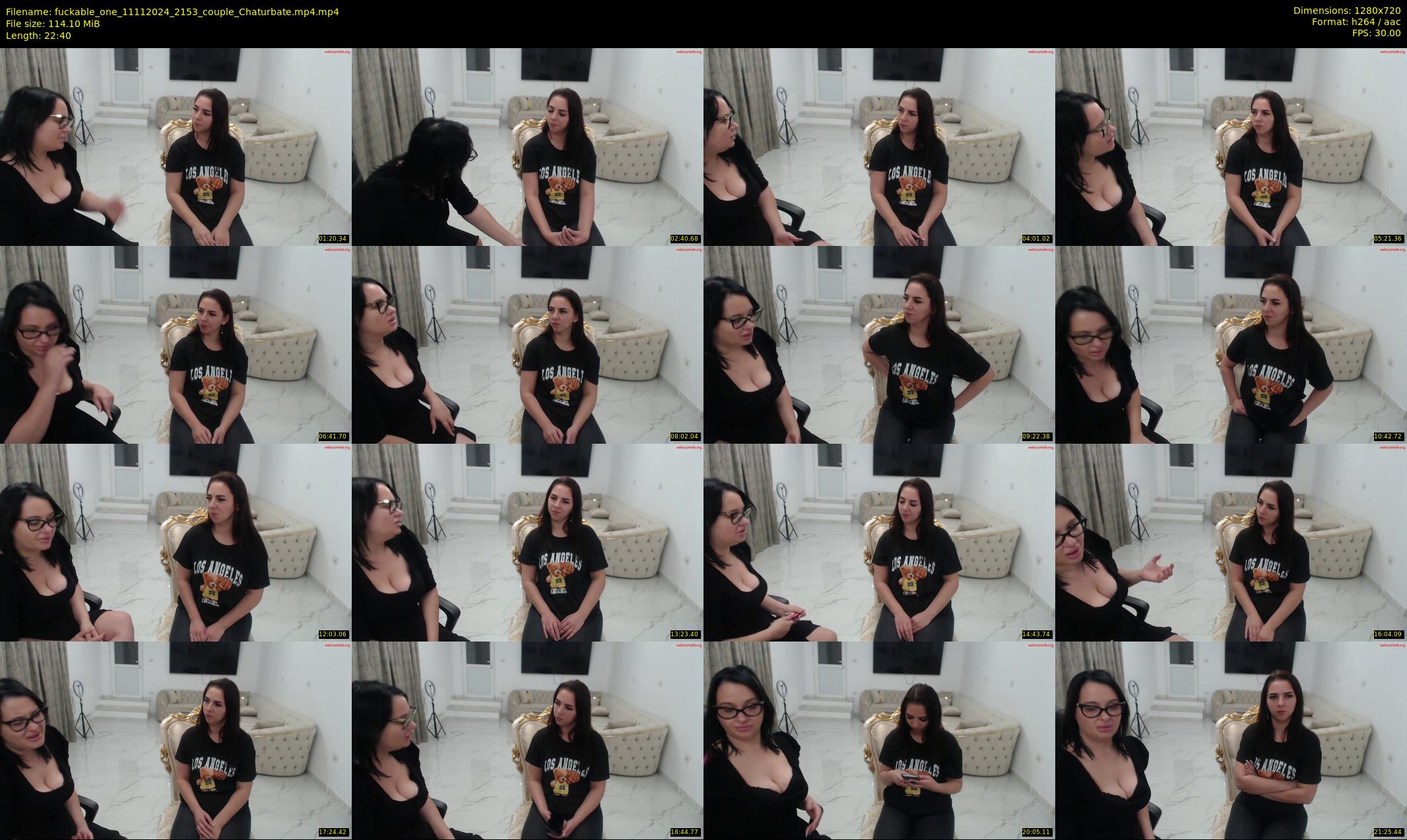 fuckable_one — 23 minute Chaturbate couple cam show recording, 720p, Nov 11, 2024