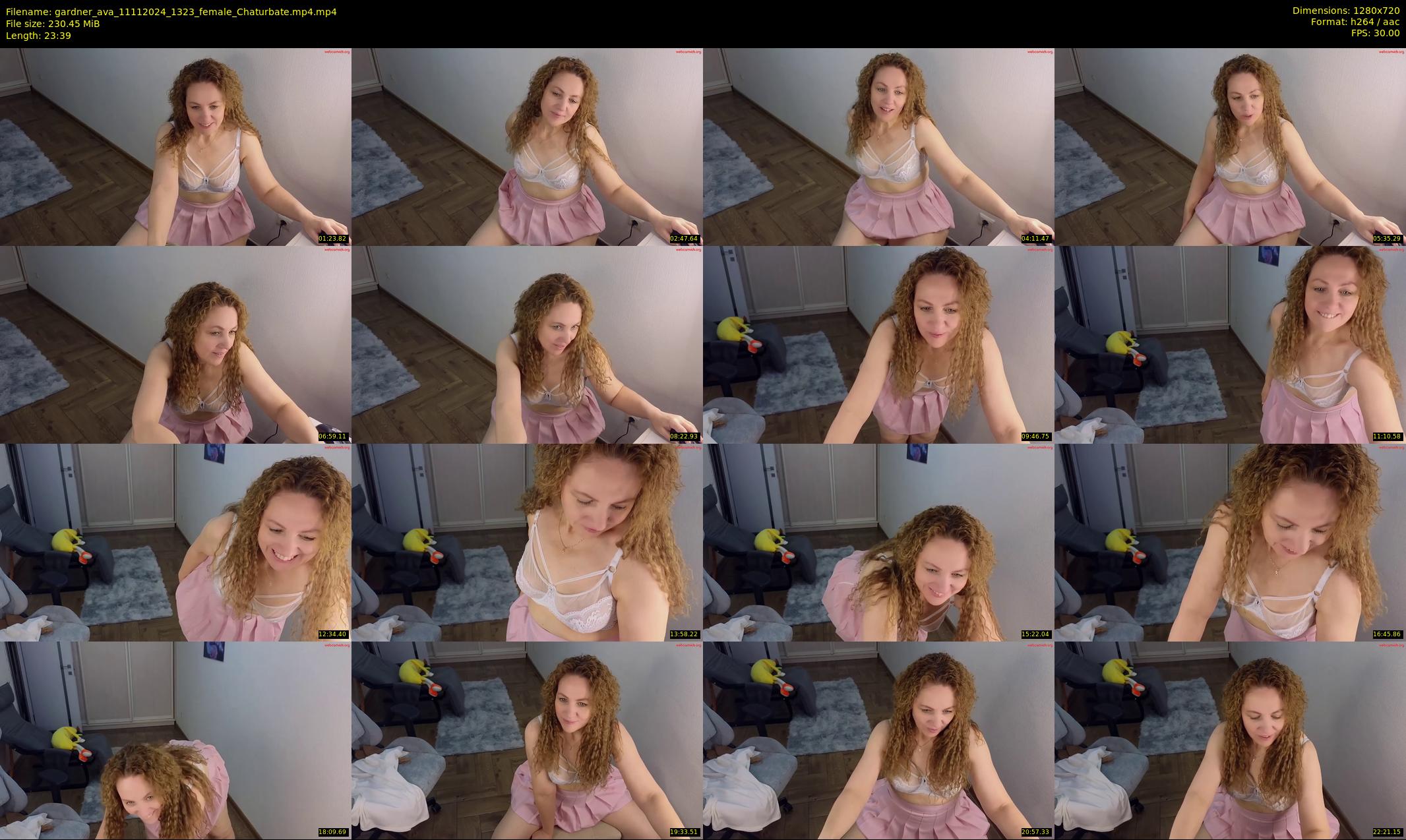 gardner_ava — 24 minute Chaturbate female cam show recording, 720p, Nov 11, 2024