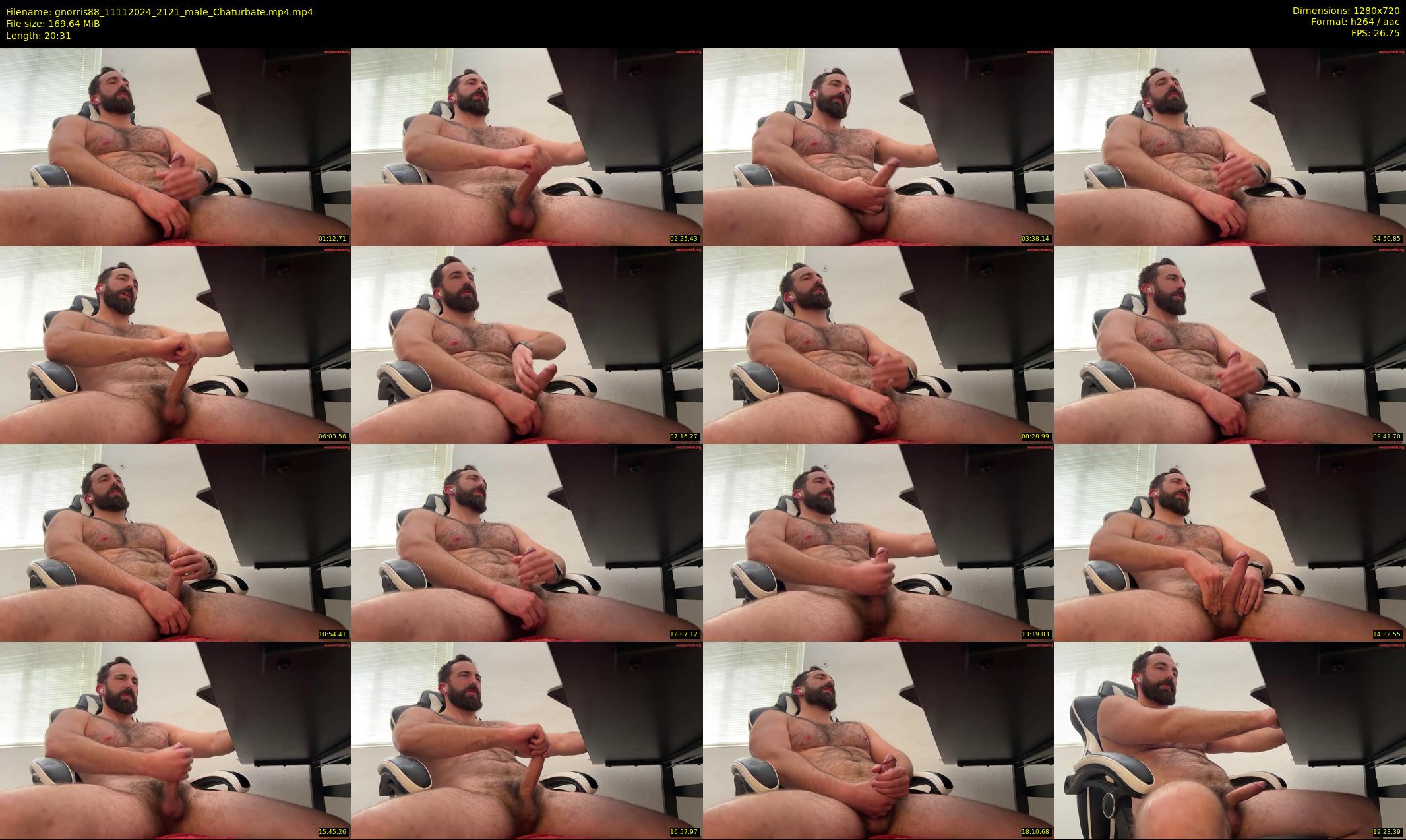 gnorris88 — 21 minute Chaturbate male cam show recording, 720p, Nov 11, 2024