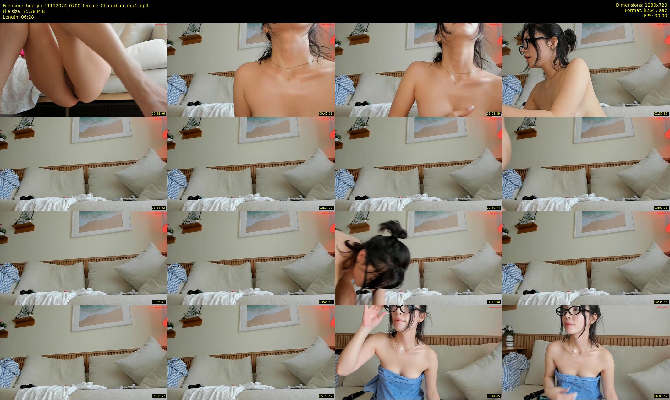 hee_jin — 7 minute Chaturbate female cam show recording, 720p, Nov 11, 2024