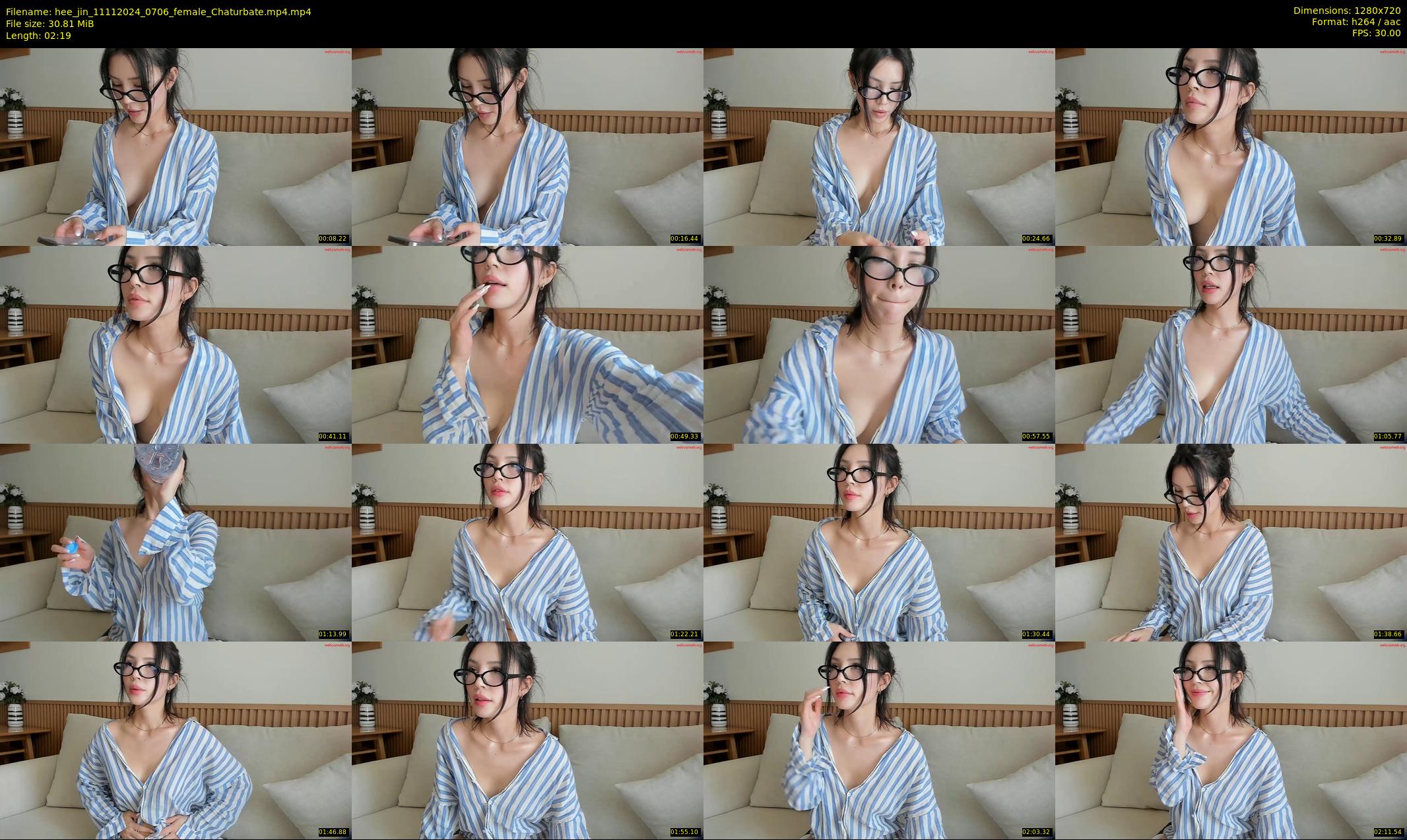 hee_jin — 3 minute Chaturbate female cam show recording, 720p, Nov 11, 2024