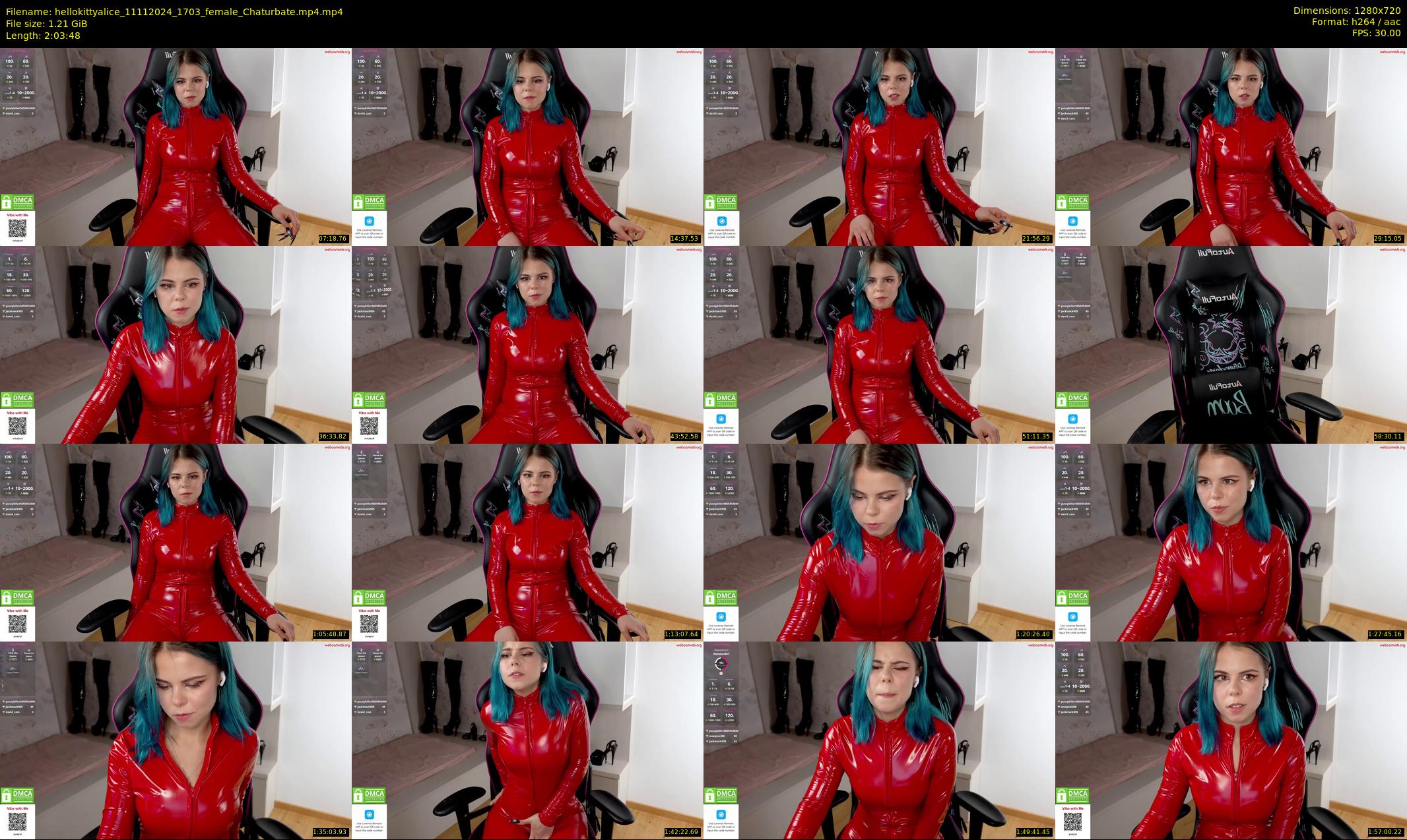 hellokittyalice — 124 minute Chaturbate female cam show recording, 720p, Nov 11, 2024
